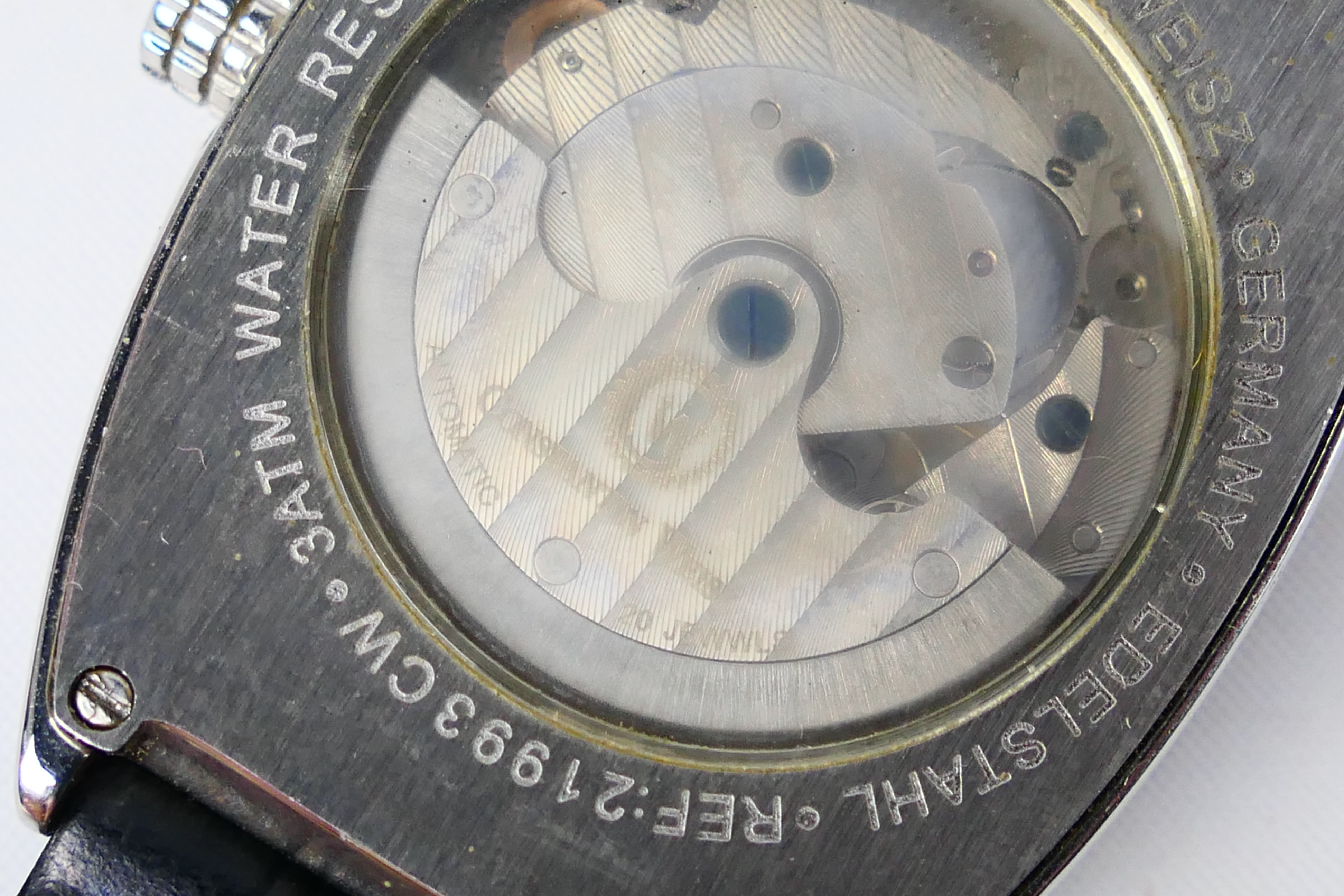 An Art Deco style gentleman's wrist watch by Constantin Weisz with subsidiary seconds dial - Image 7 of 10