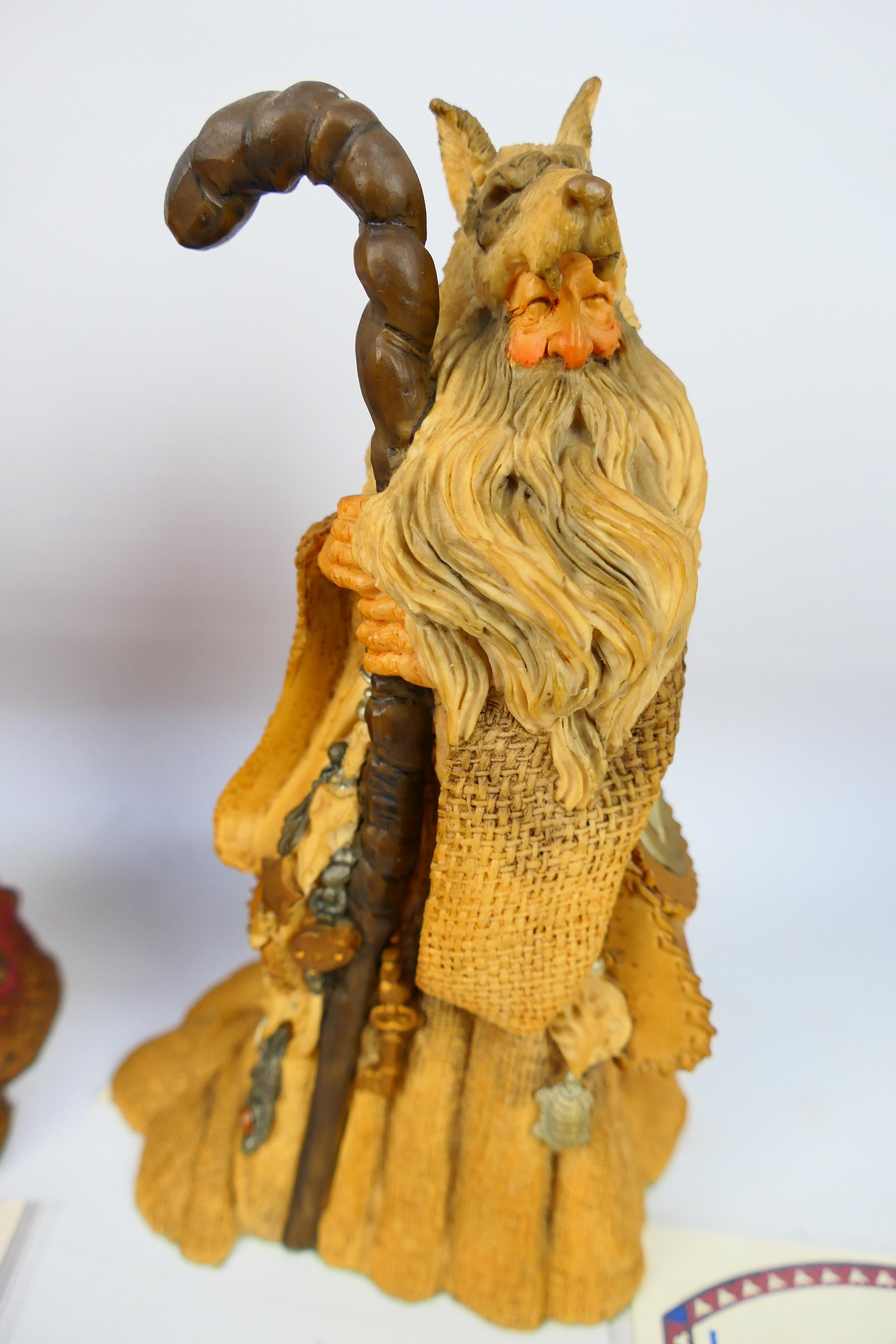 Three boxed limited edition Lilliput Lane Land Of Legend / Wizards & Dragons fantasy figures - Image 5 of 8