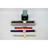 Wrist watches to include Tissot and Pulsar, watch strap and similar.