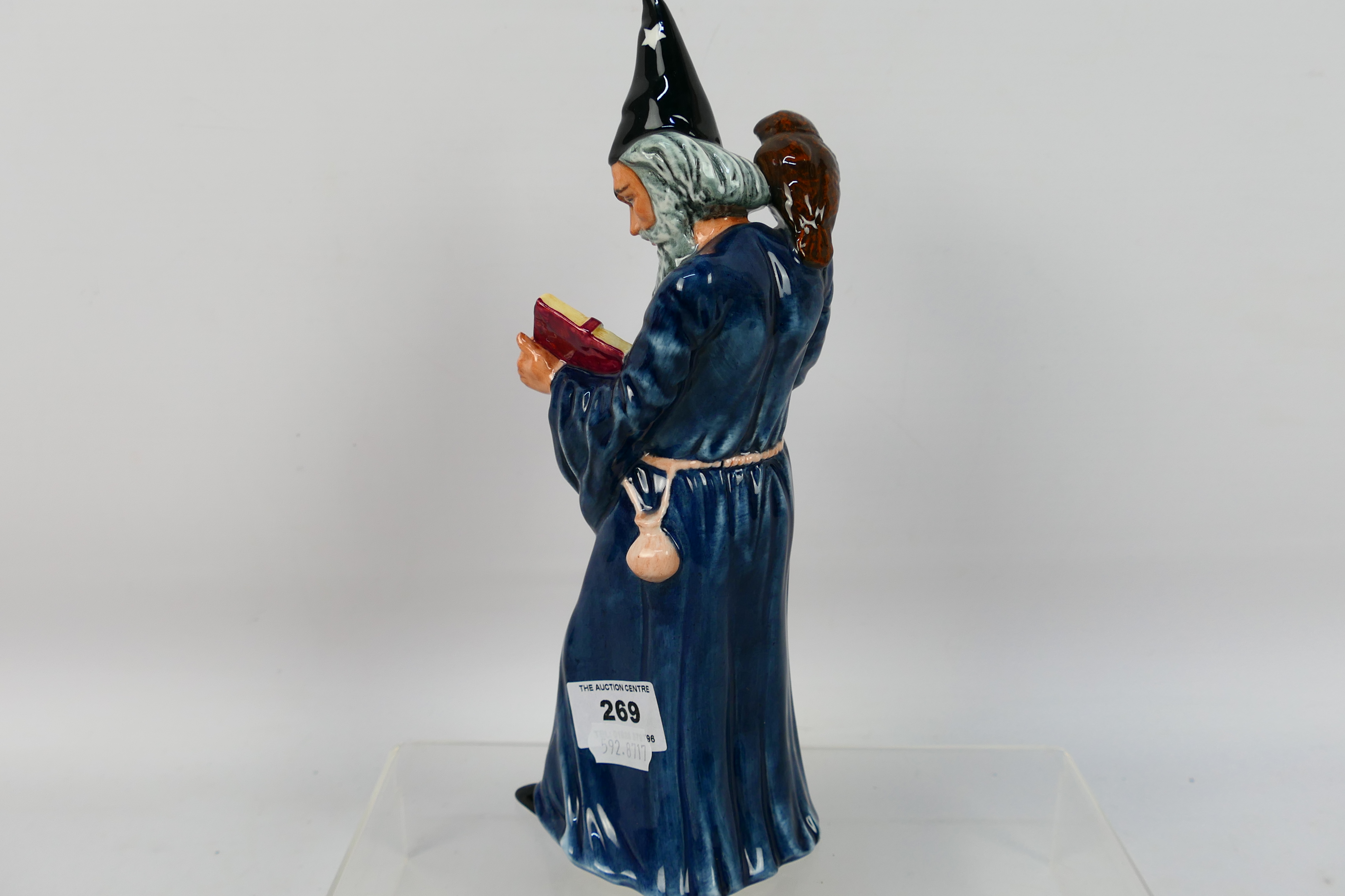 A Royal Doulton figure # HN2877, The Wizard, approximately 25 cm (h). - Image 6 of 6