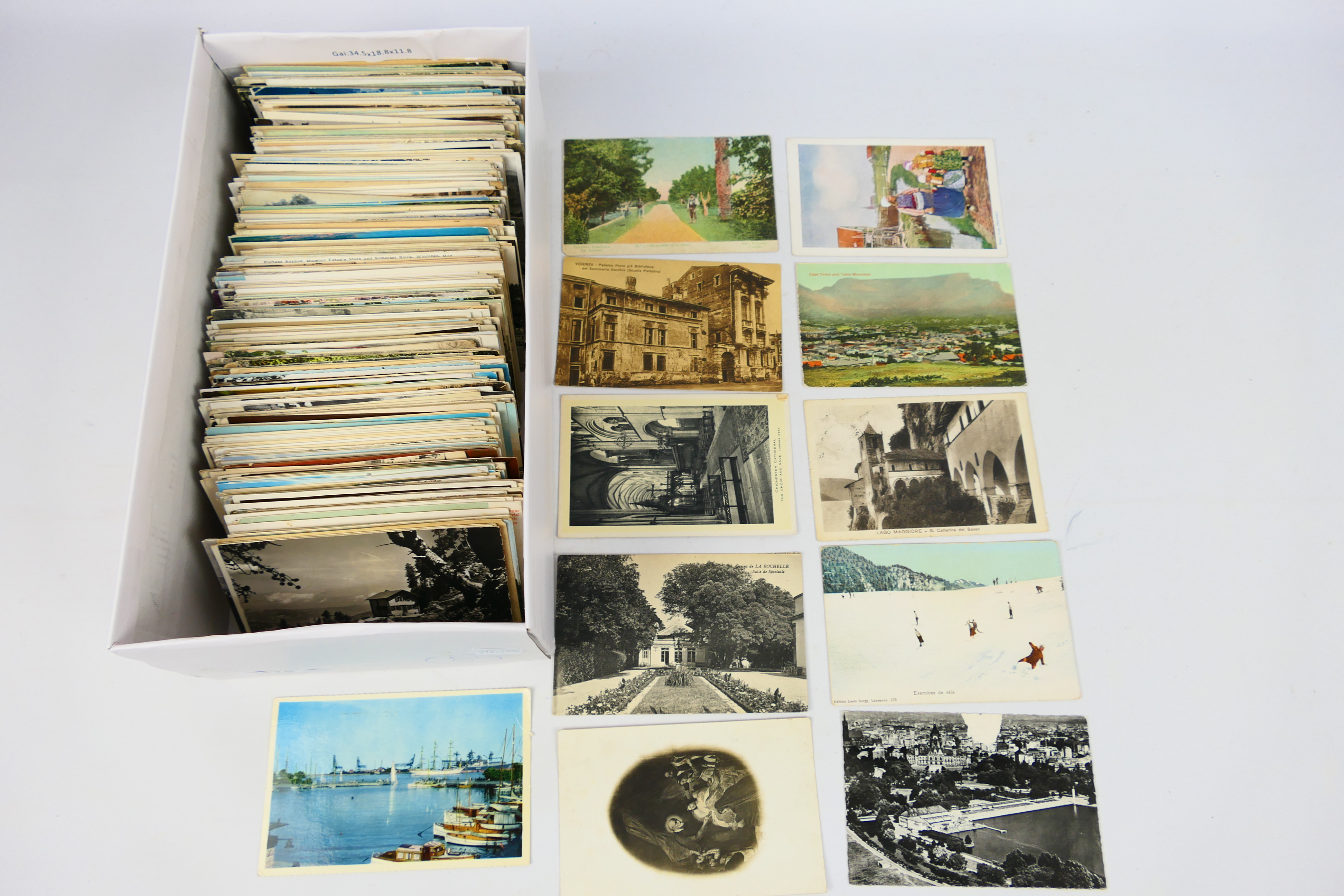 Deltiology - In excess of 500 early to mid-period cards, largely UK with some foreign and subjects.