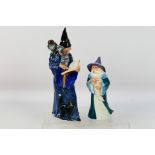Royal Doulton - Two figures comprising The Wizard # HN2877 and Gandalf (Middle Earth Series),