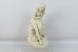 Attributed To Minton - A parian figure of Dorothea, after a model by John Bell,