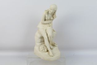 Attributed To Minton - A parian figure of Dorothea, after a model by John Bell,