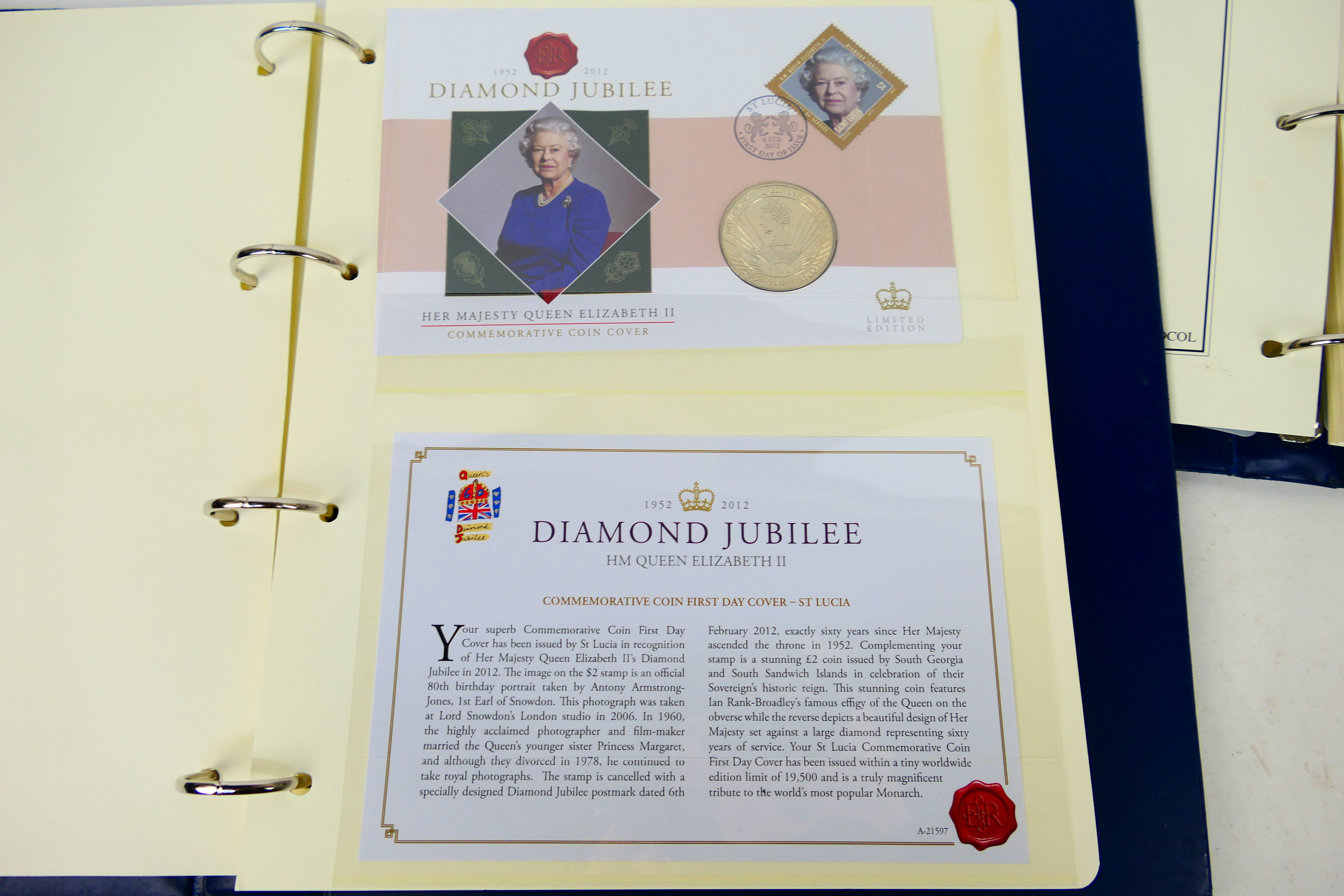 A binder containing Queen Elizabeth II, Diamond Jubilee, - Image 4 of 14