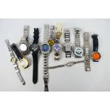 A collection of various wrist watches to include DKNY, Slazenger, Citron, Ben Sherman and other.