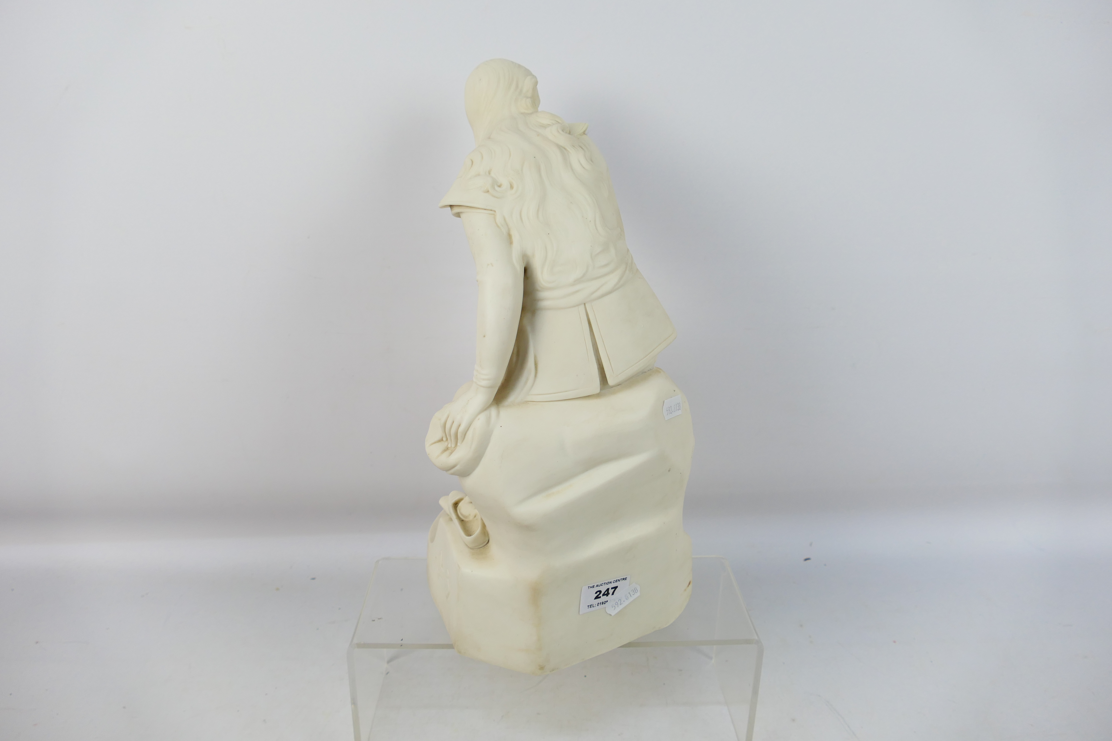 Attributed To Minton - A parian figure of Dorothea, after a model by John Bell, - Image 5 of 7