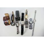A collection of various wrist watches.
