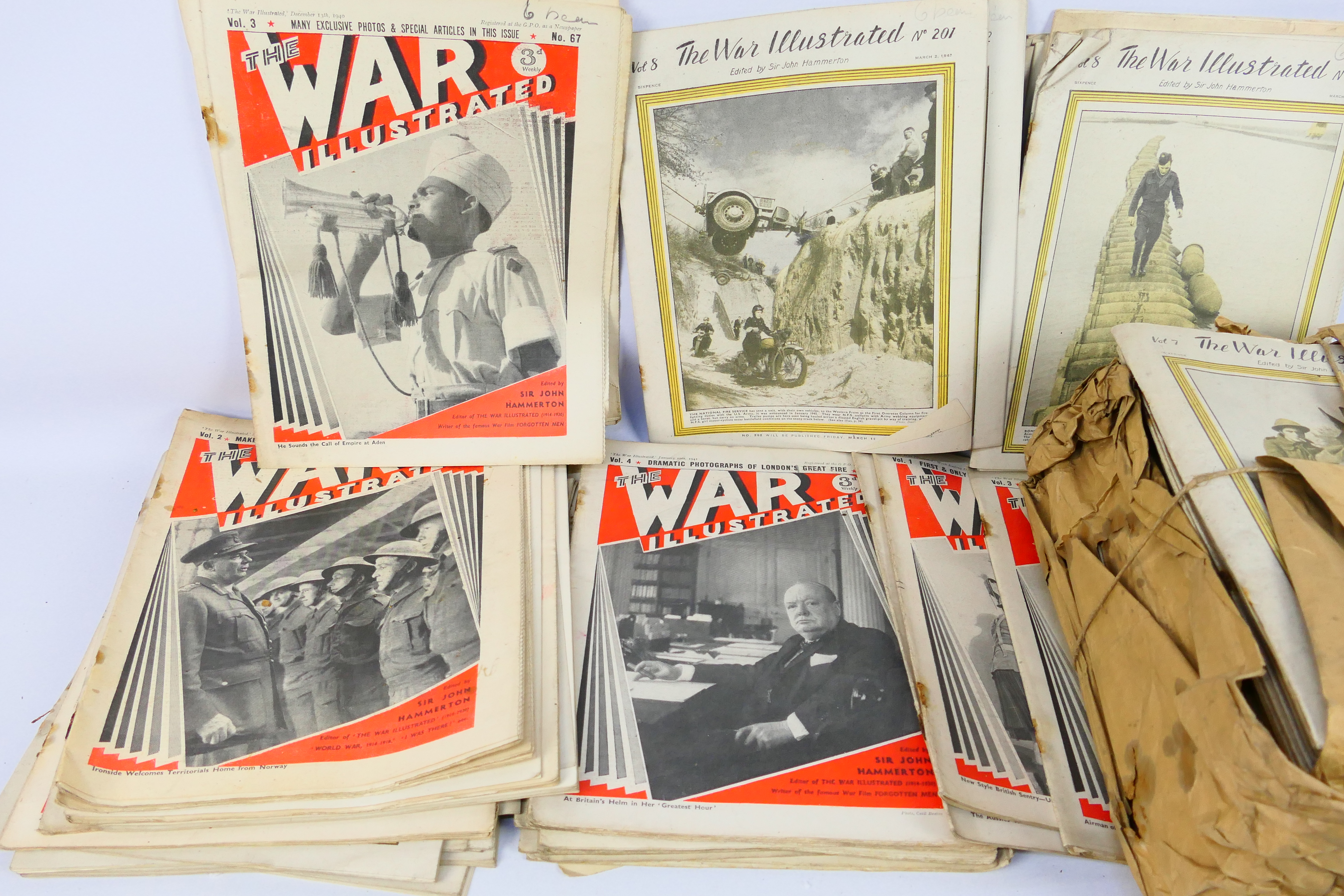A collection of The War Illustrated magazines. - Image 2 of 3