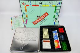 Monopoly - A rare personalised Monopoly game specially made by Hasbro for a British political