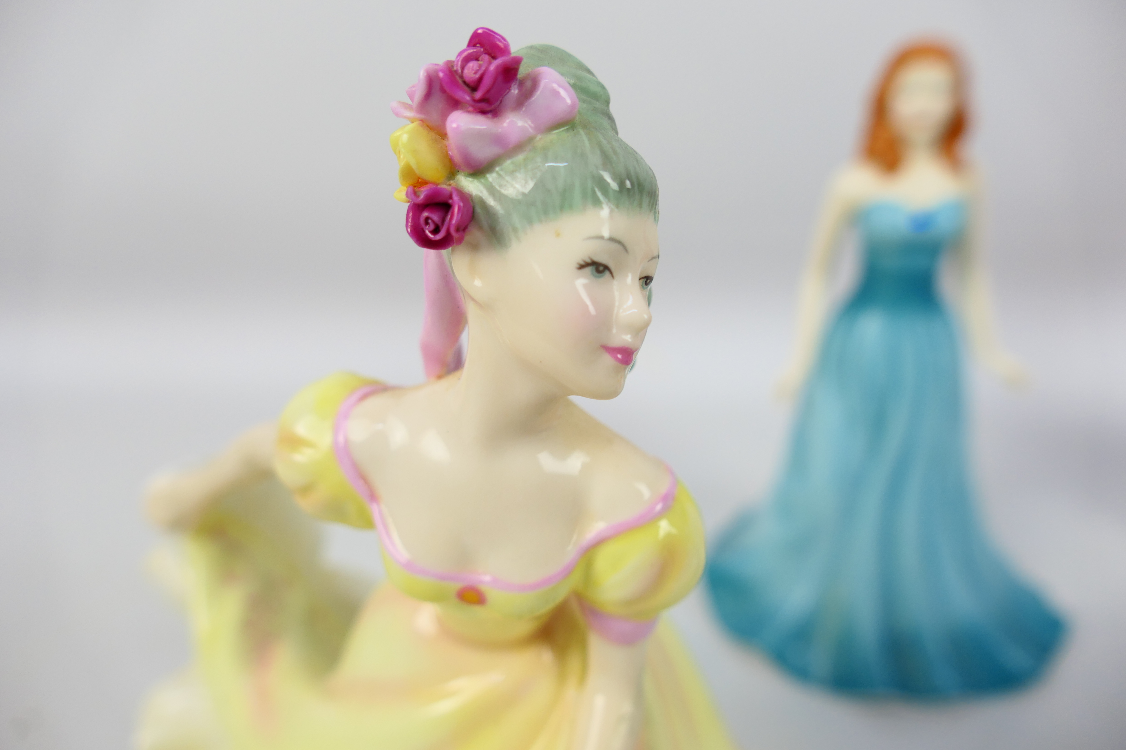 A collection of Royal Doulton lady figures to include Gemstones Collection, - Image 4 of 7