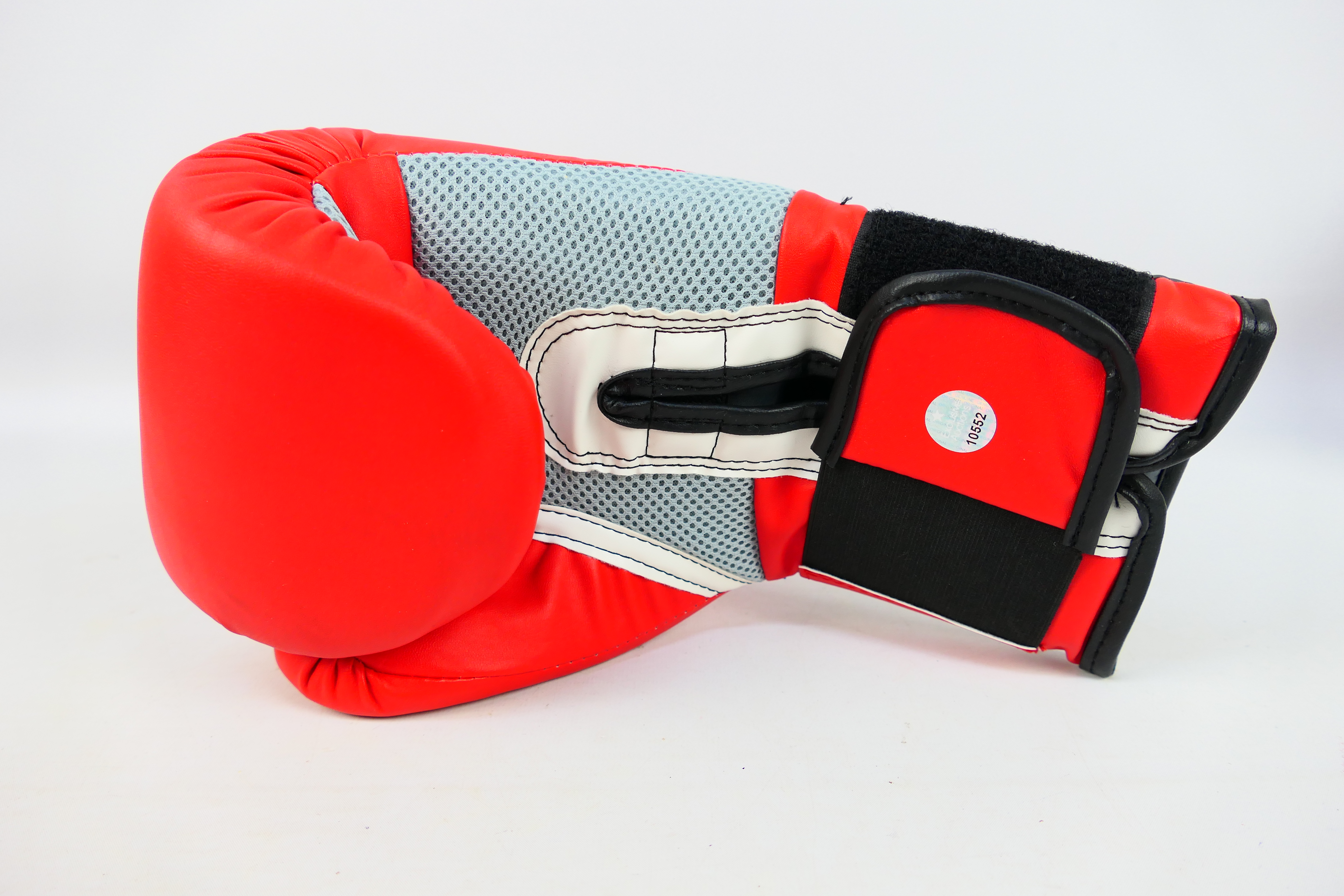 Boxing Interest - A red Lonsdale boxing glove signed by Anthony Joshua, - Image 3 of 5