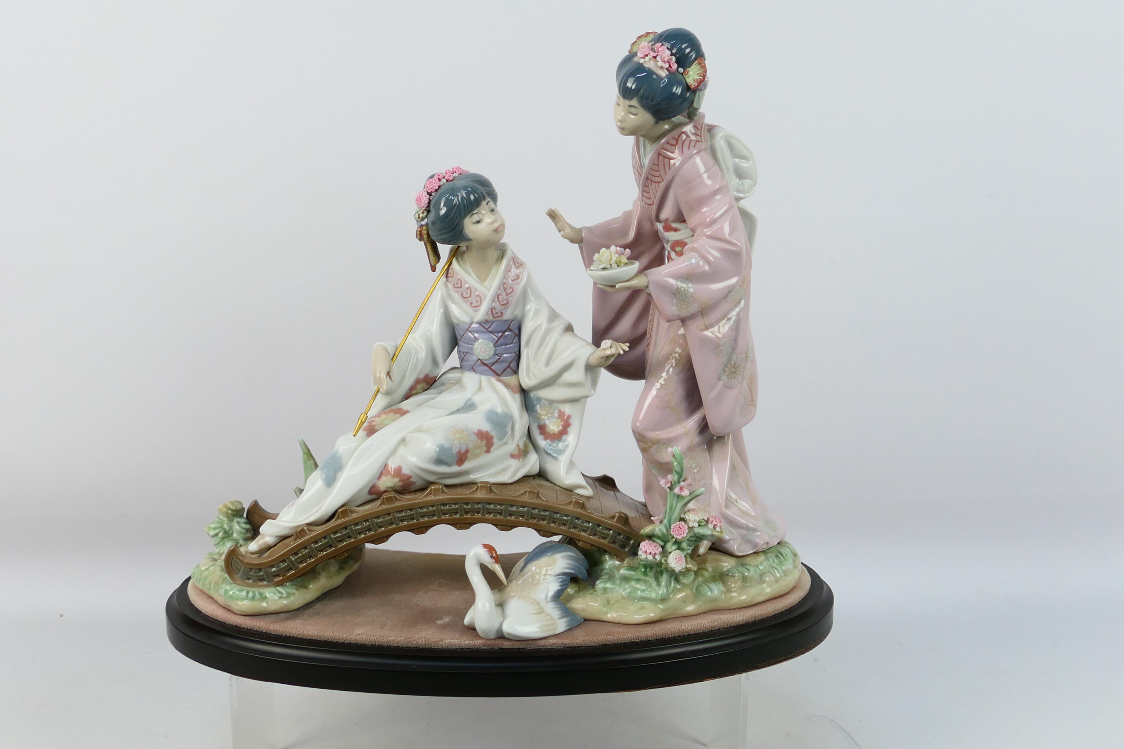 Lladro - A large group entitled Springtime In Japan, # 1445, - Image 12 of 12