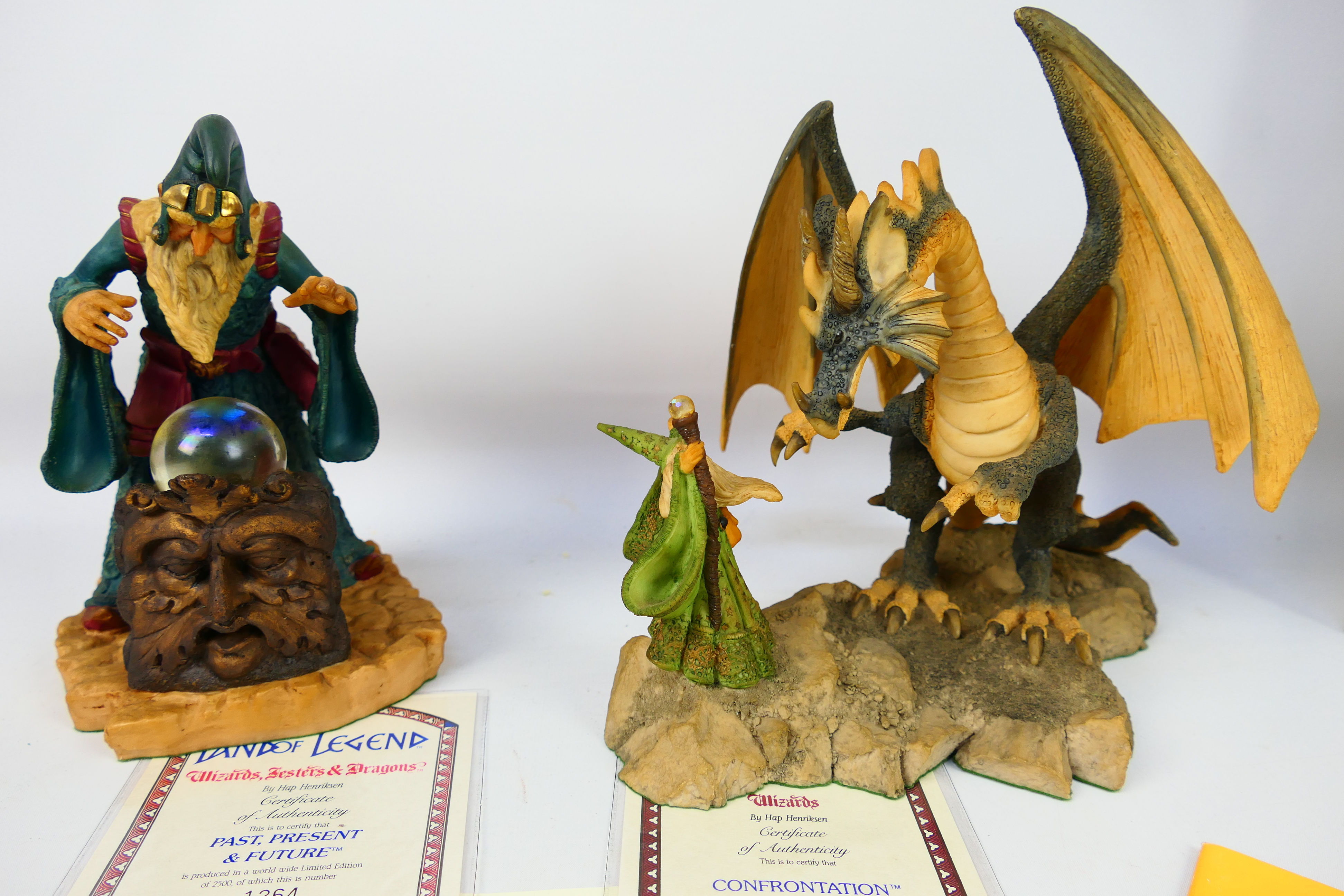 Two boxed limited edition Lilliput Lane Land Of Legend fantasy figures / groups designed by Hap - Image 2 of 8