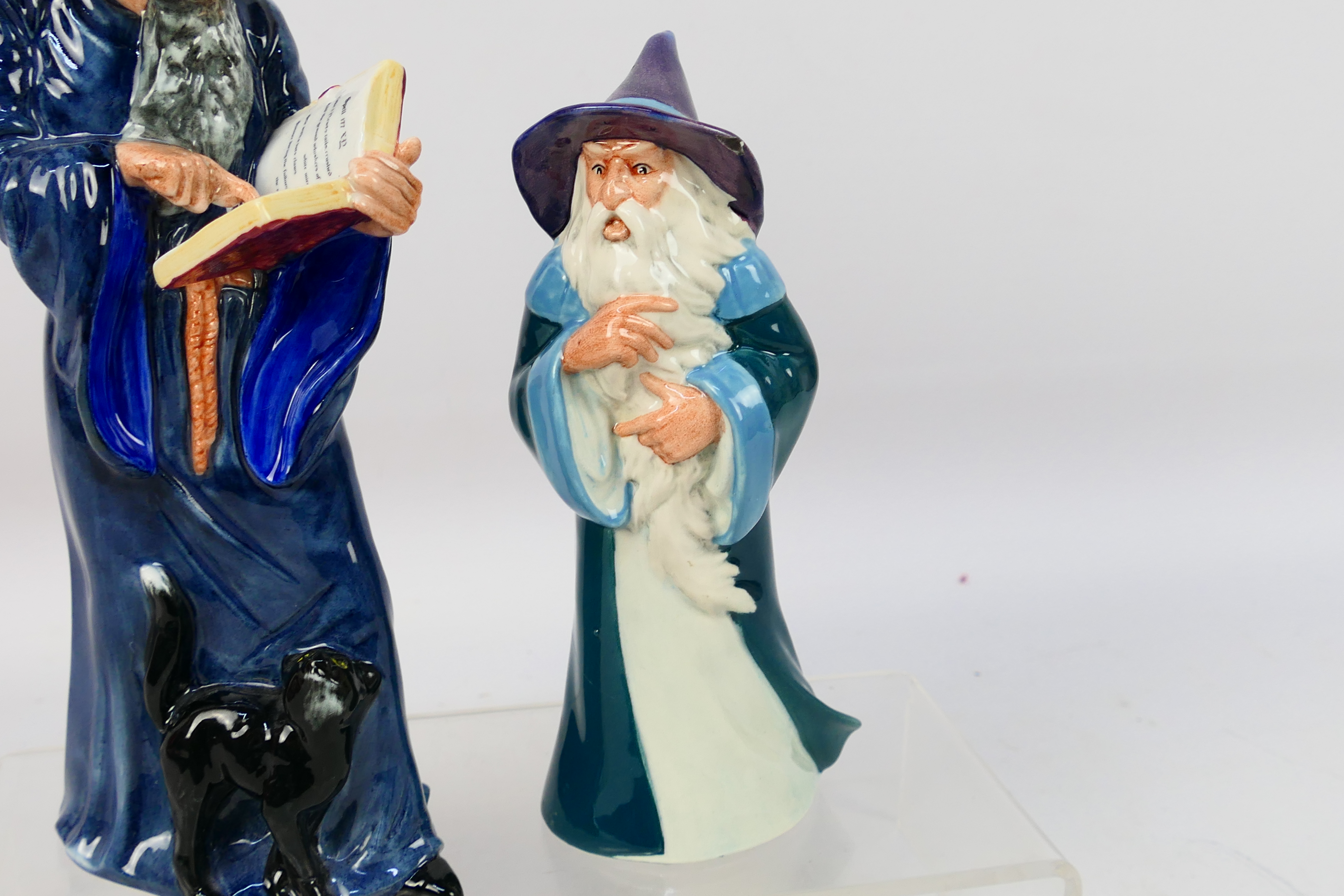 Royal Doulton - Two figures comprising The Wizard # HN2877 and Gandalf (Middle Earth Series), - Image 2 of 11