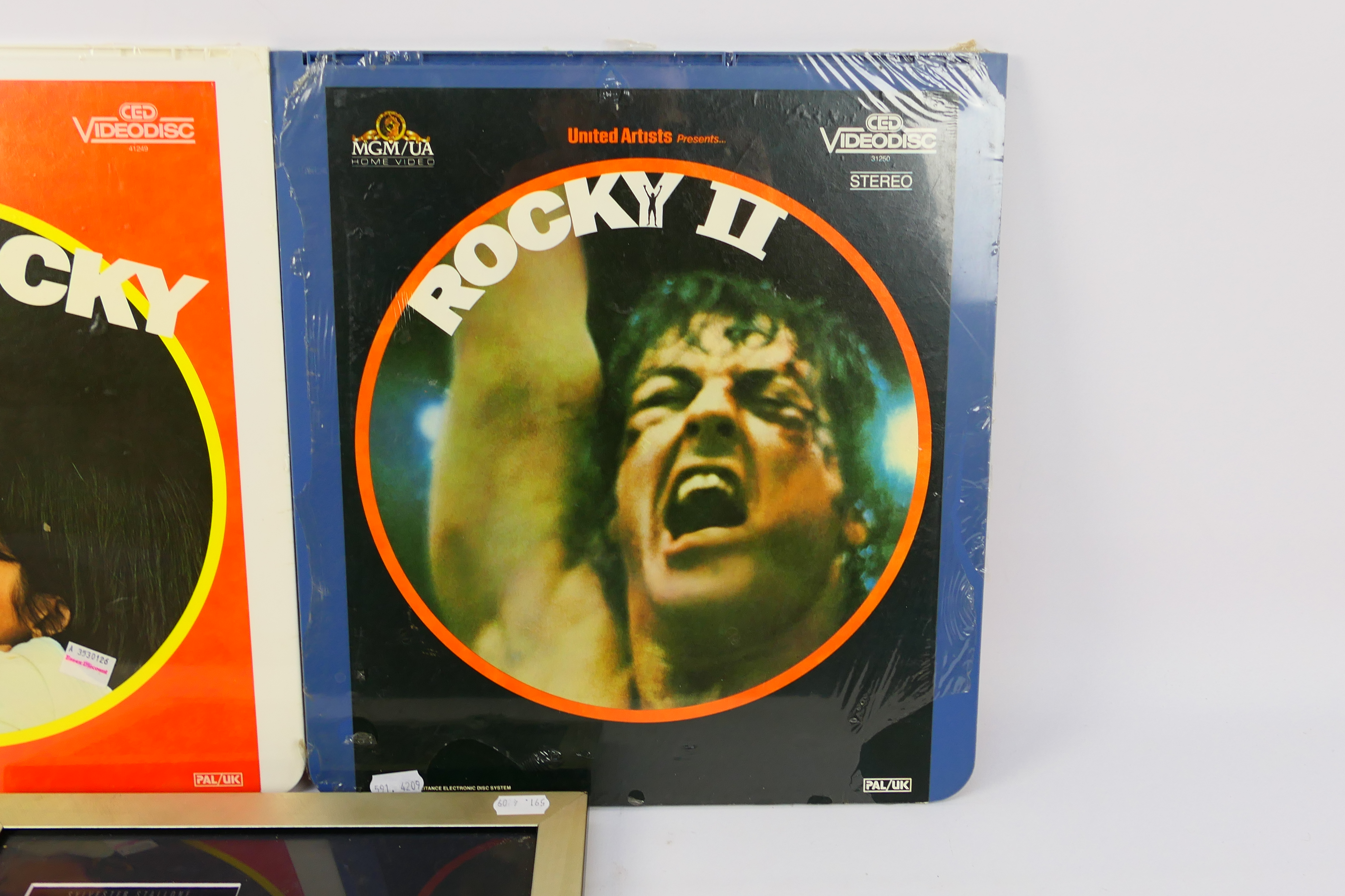 Rocky - Lot to include a limited edition Rocky II filmcel montage and two CED Videodiscs comprising - Image 4 of 8