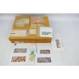 Philately - A collection of Victorian stamps.
