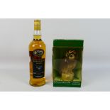 A Royal Doulton Whyte & Mackay Tawny Owl decanter from the Scottish Owls Series, 20cl and 40% abv,