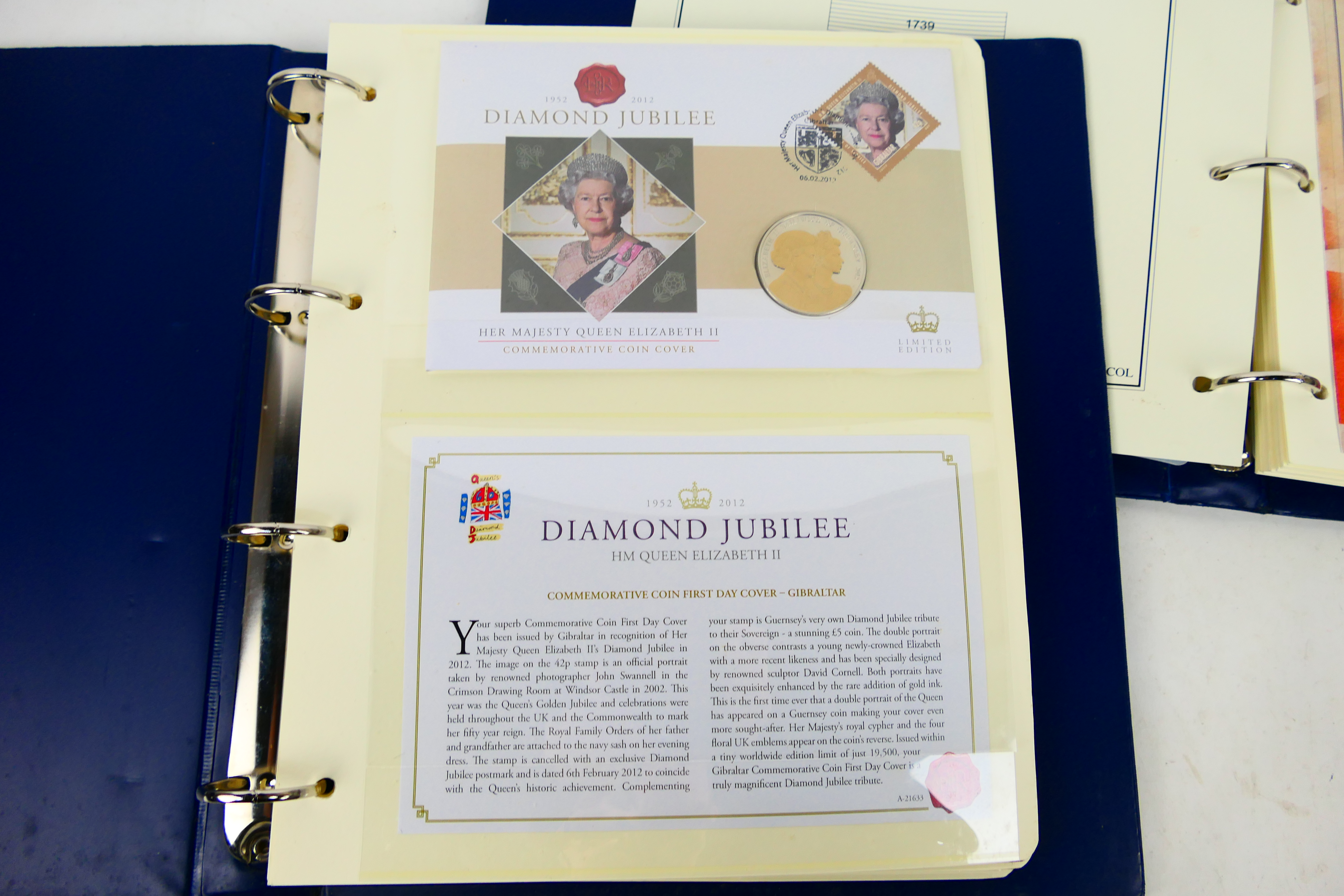 A binder containing Queen Elizabeth II, Diamond Jubilee, - Image 2 of 14