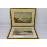 Henry Albert Hartland (1840 - 1893), two watercolour landscape scenes of Welsh interest,