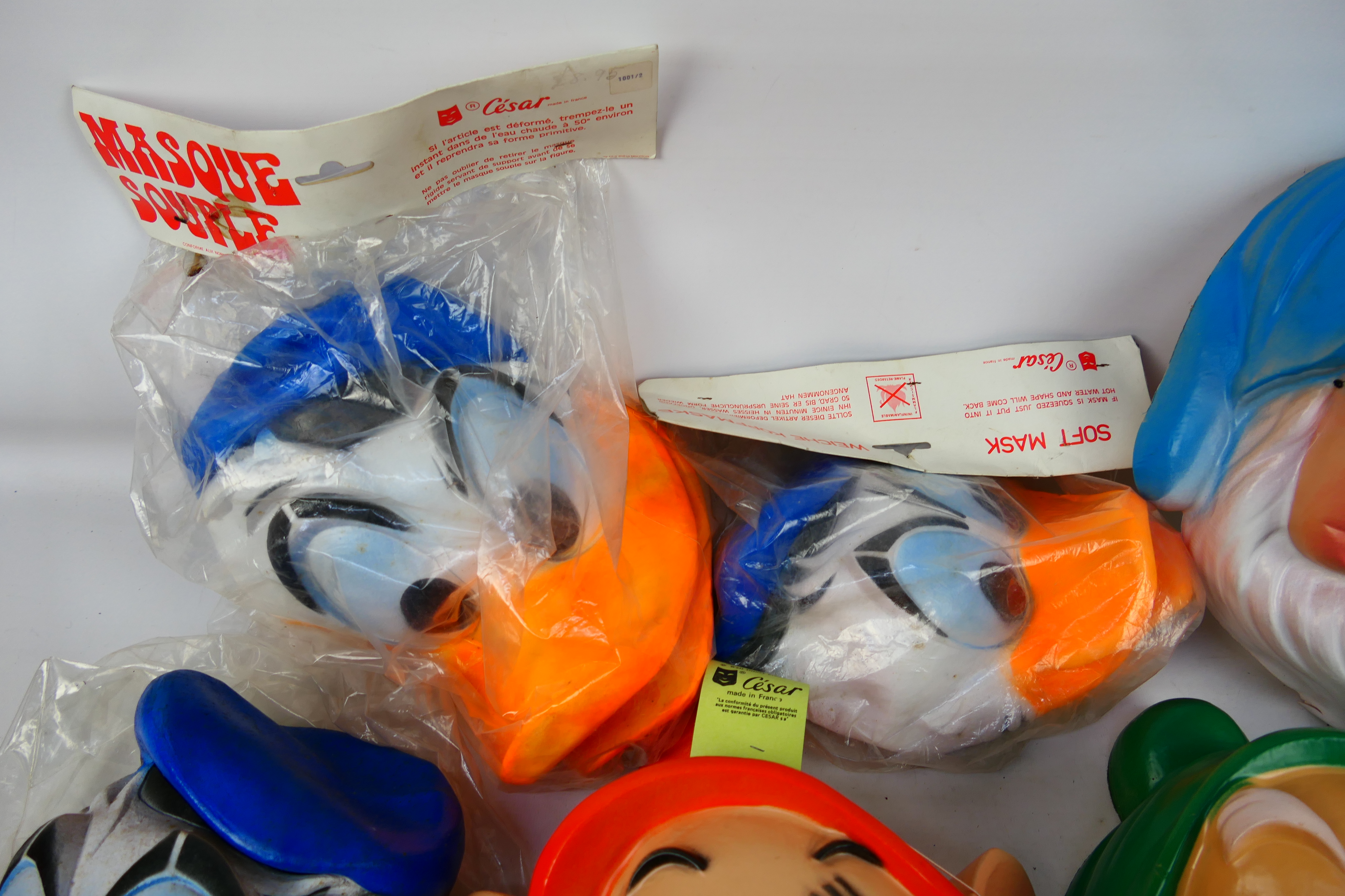 Disney - Cesar - Blanche Neige - Mask - Costume - A set 12 Disney Cesar masks including 9 rare - Image 5 of 13
