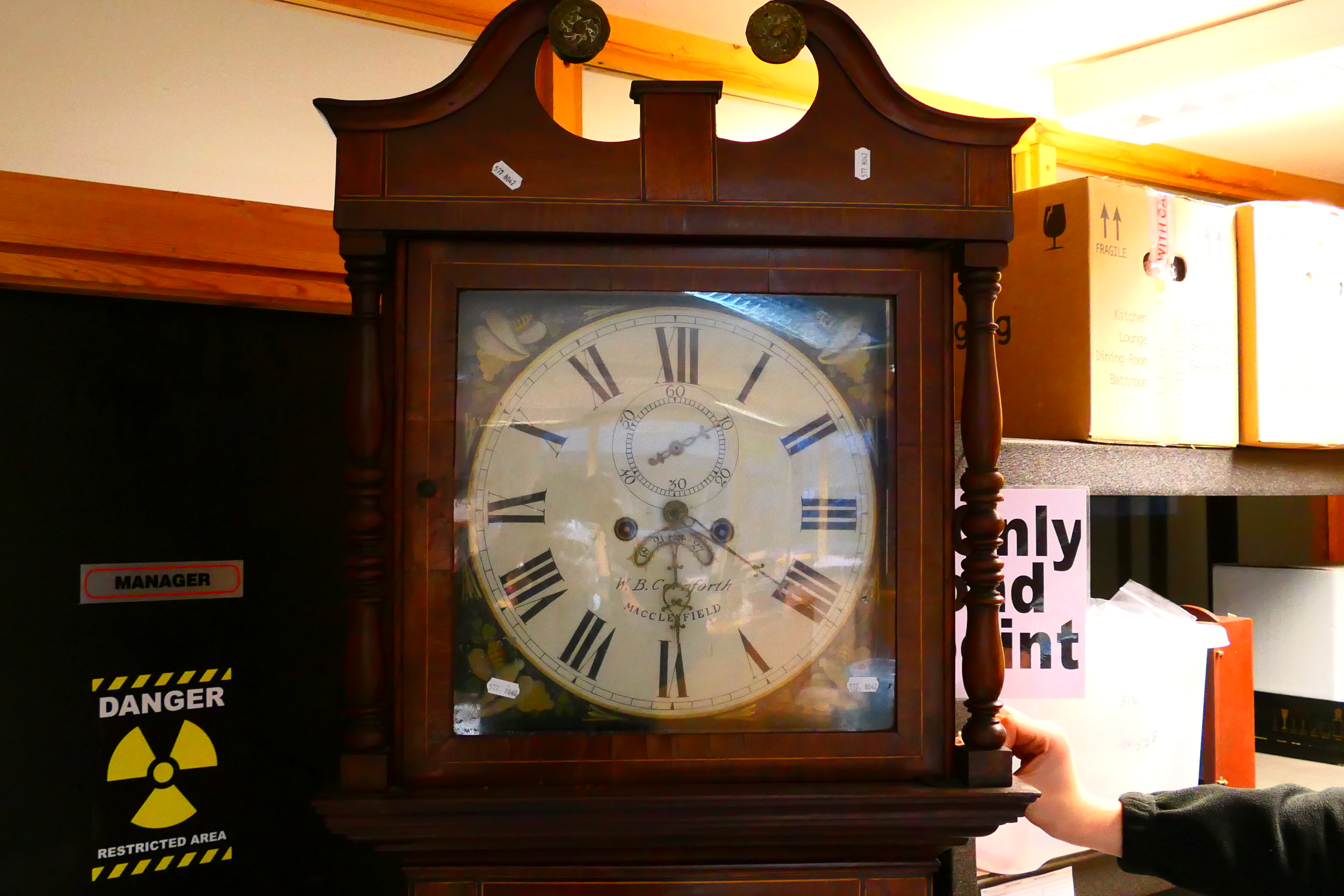 An early 19th century mahogany-cased 8-day longcase clock, - Image 4 of 15
