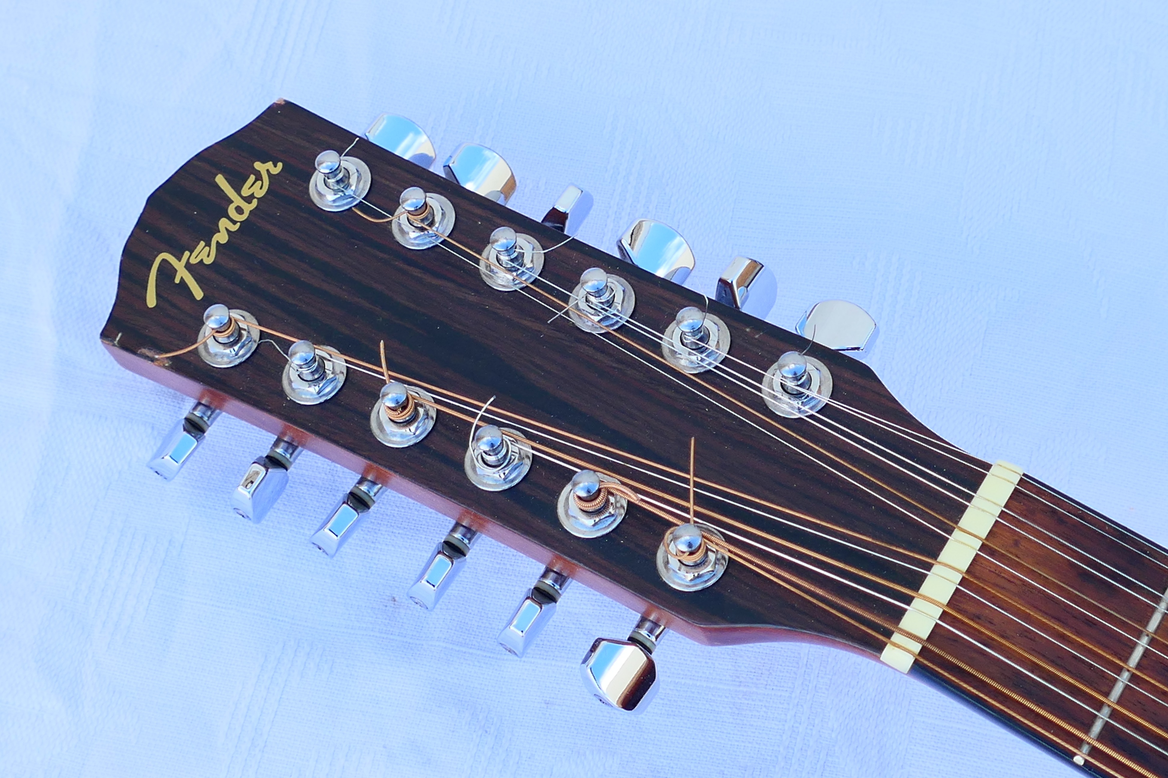 A Fender twelve string acoustic guitar, model DG-14S NAT, serial number 2016***, - Image 4 of 14