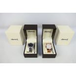 Two Ingersoll Gems stone set wrist watches housed in original boxes with paperwork and outer card