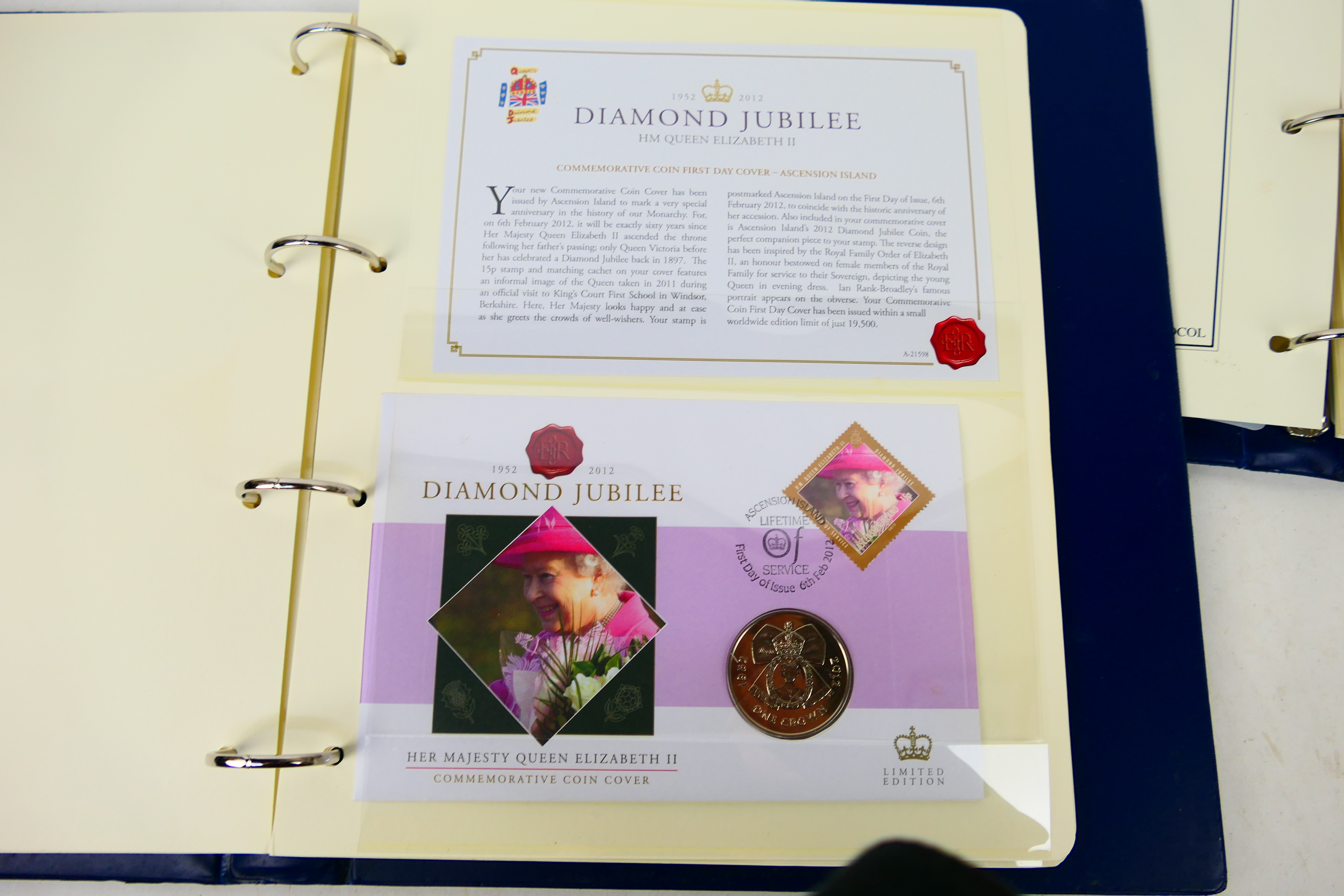 A binder containing Queen Elizabeth II, Diamond Jubilee, - Image 5 of 14