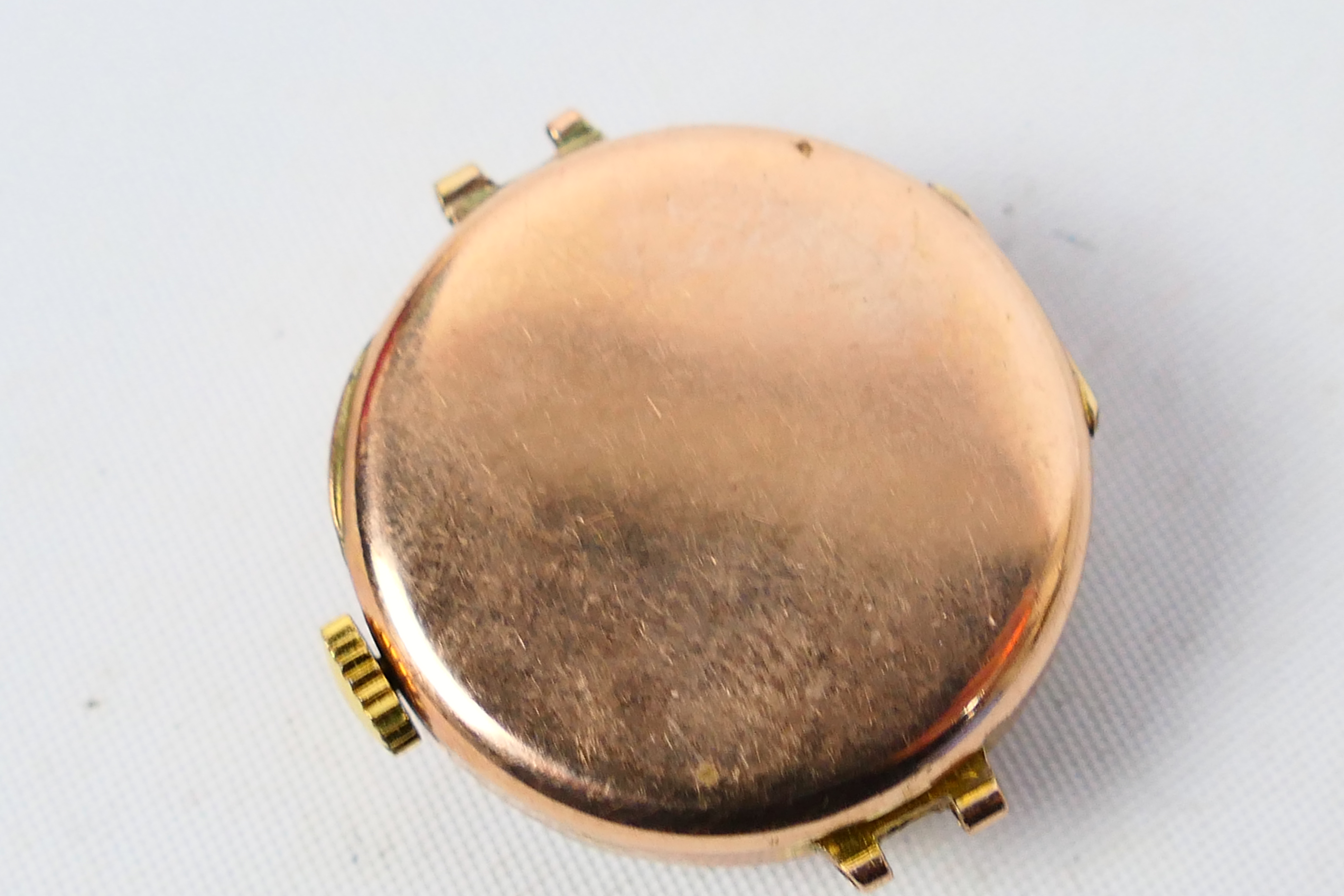 A 9ct rose gold cased wrist watch, approximately 13.7 grams. - Image 3 of 5