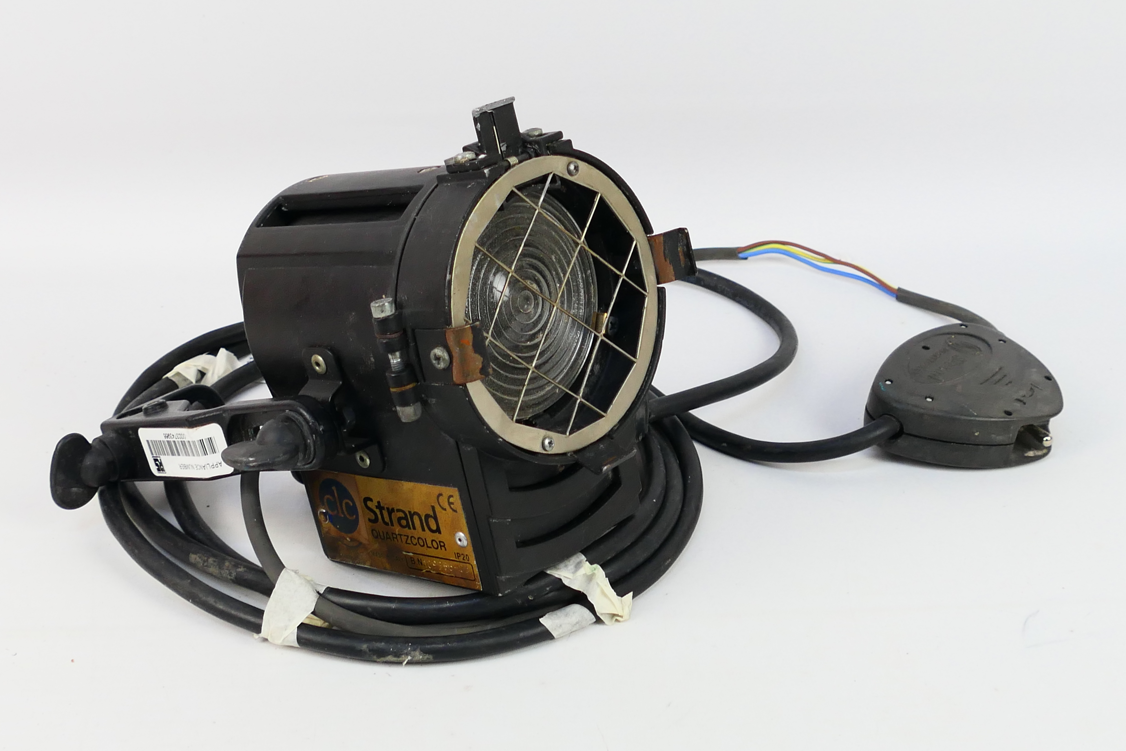 Vintage Photographic / Theatrical Lighting - A Strand Quartzcolor Bambino 500 light.