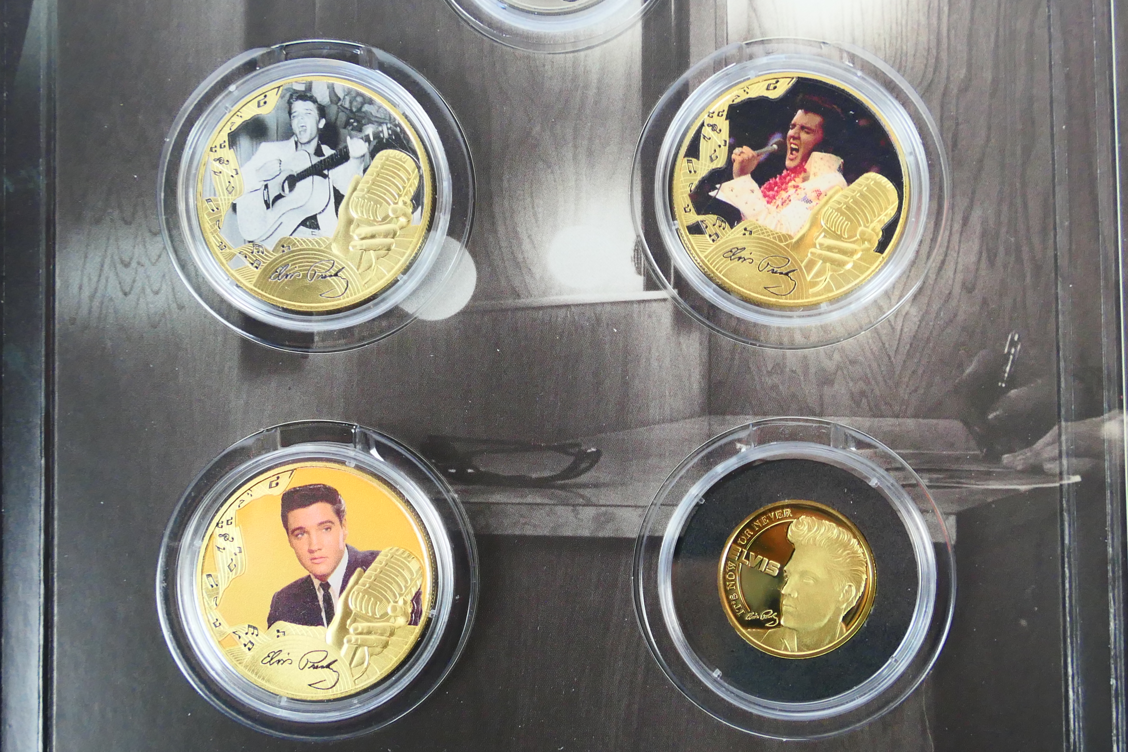 Elvis Presley - A London Mint Elvis related collector coin set, The King Of Rock And Roll, - Image 4 of 7