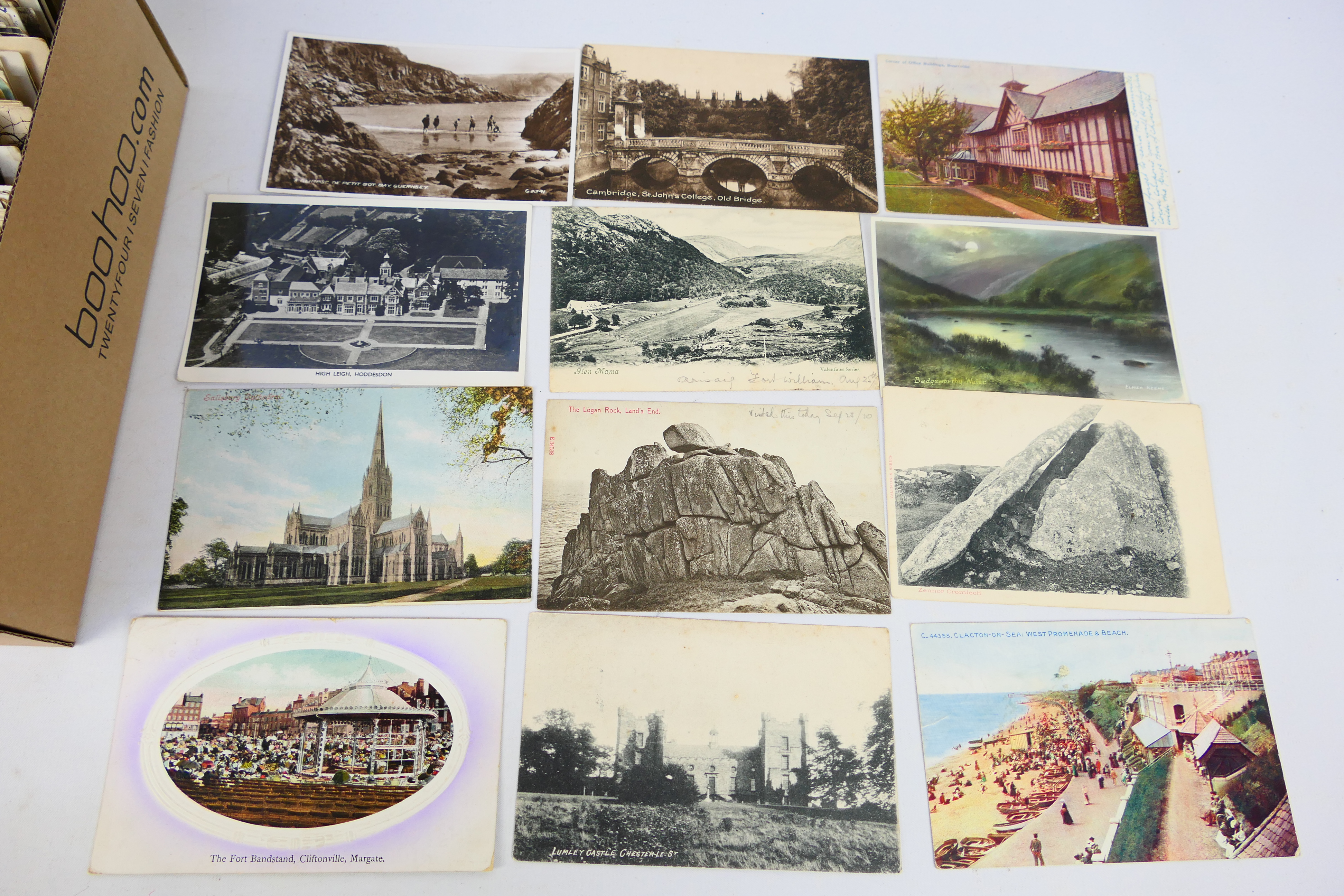 Deltiology - In excess of 400 early to mid-period UK topographical cards. - Image 3 of 3
