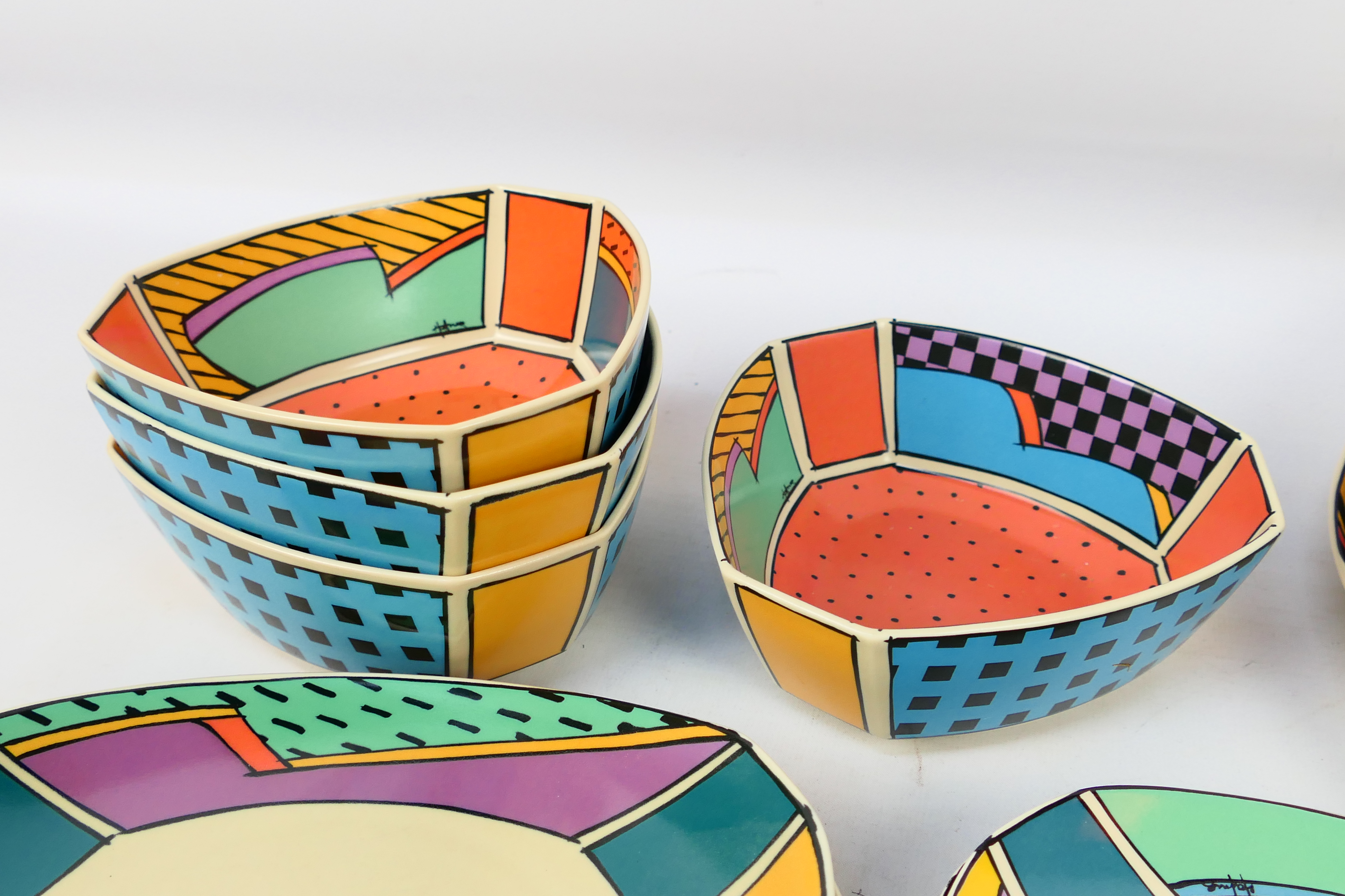 Dorothy Hafner For Rosenthal - A collection of Studio Line table wares from the Flash series - Image 2 of 7