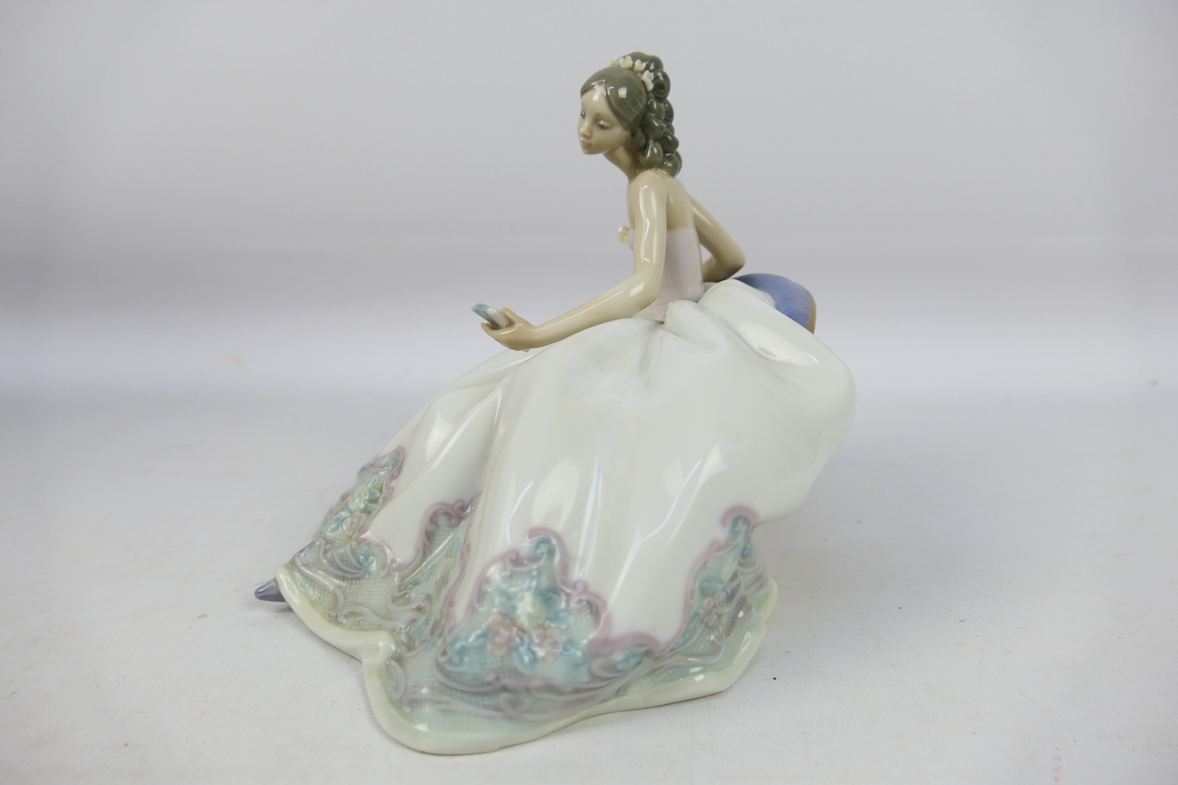 Lladro - A boxed figure entitled At The Ball, # 5859, approximately 15 cm (h). - Image 3 of 7