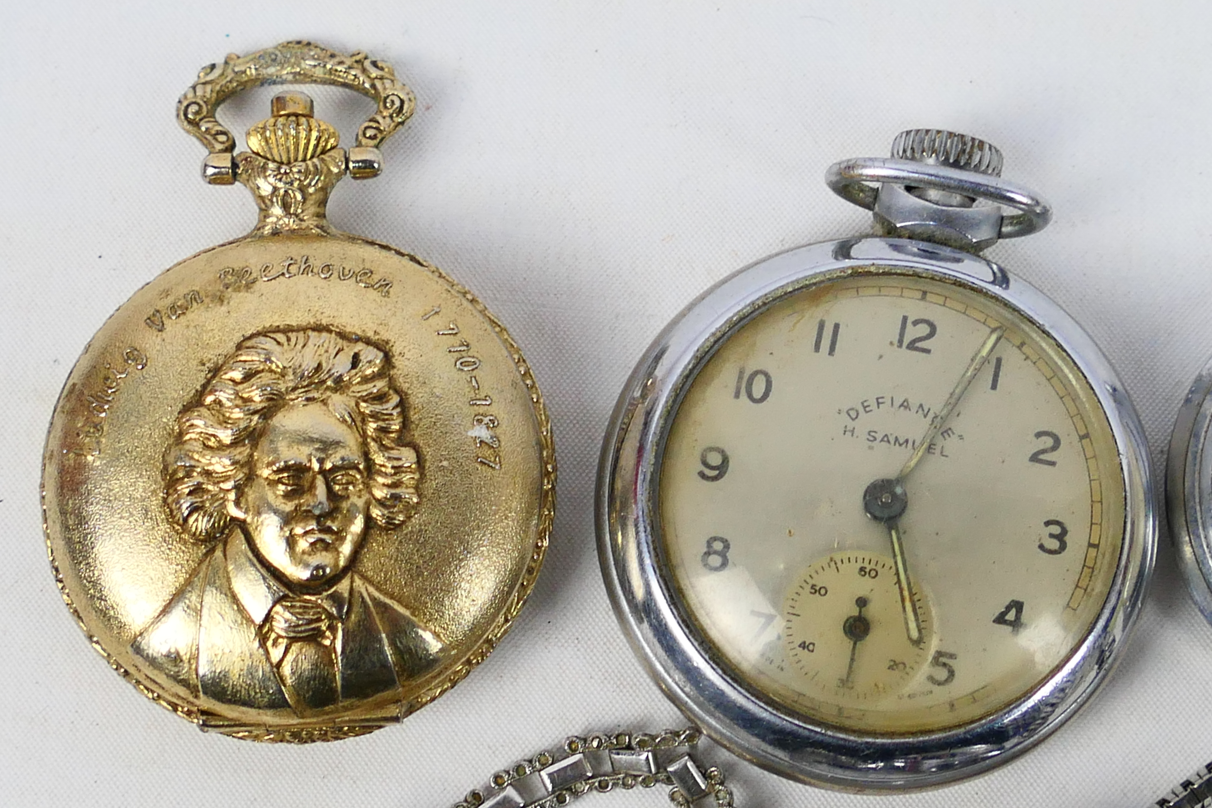 A collection or wrist watches and pocket watches. - Image 5 of 6