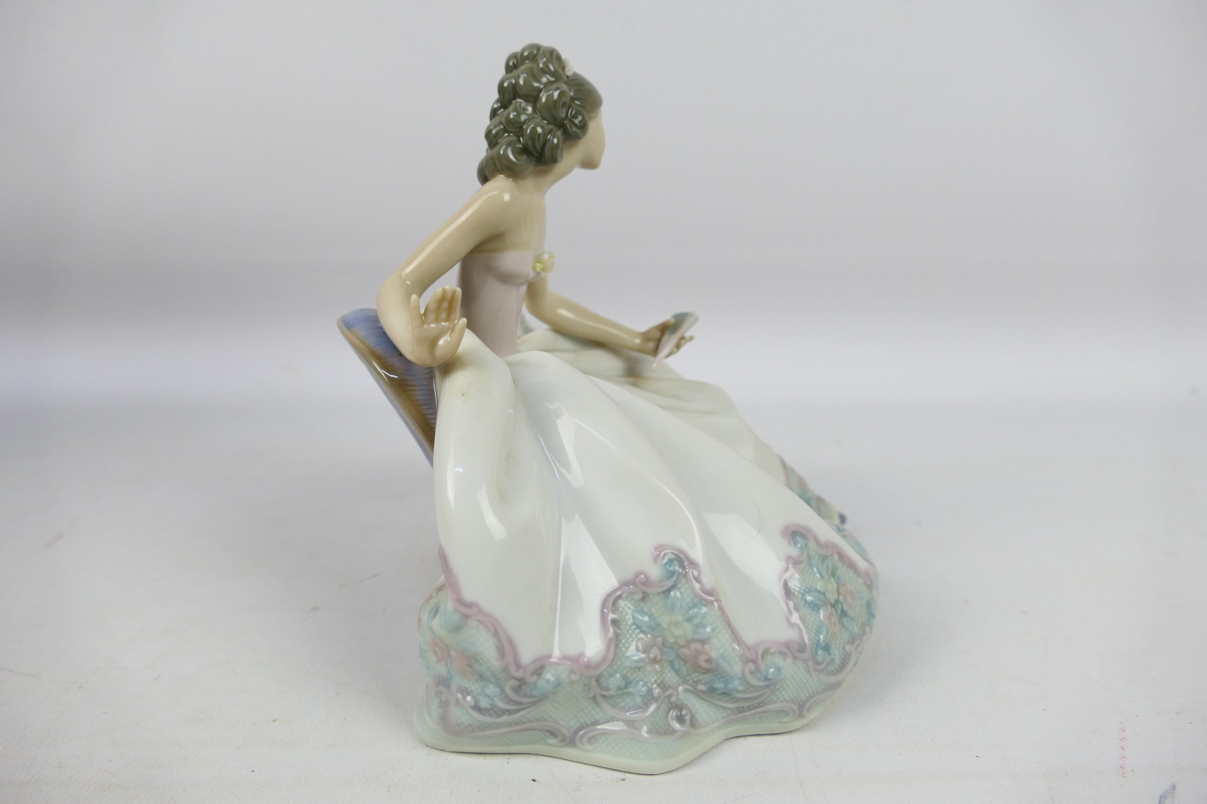 Lladro - A boxed figure entitled At The Ball, # 5859, approximately 15 cm (h). - Image 5 of 7