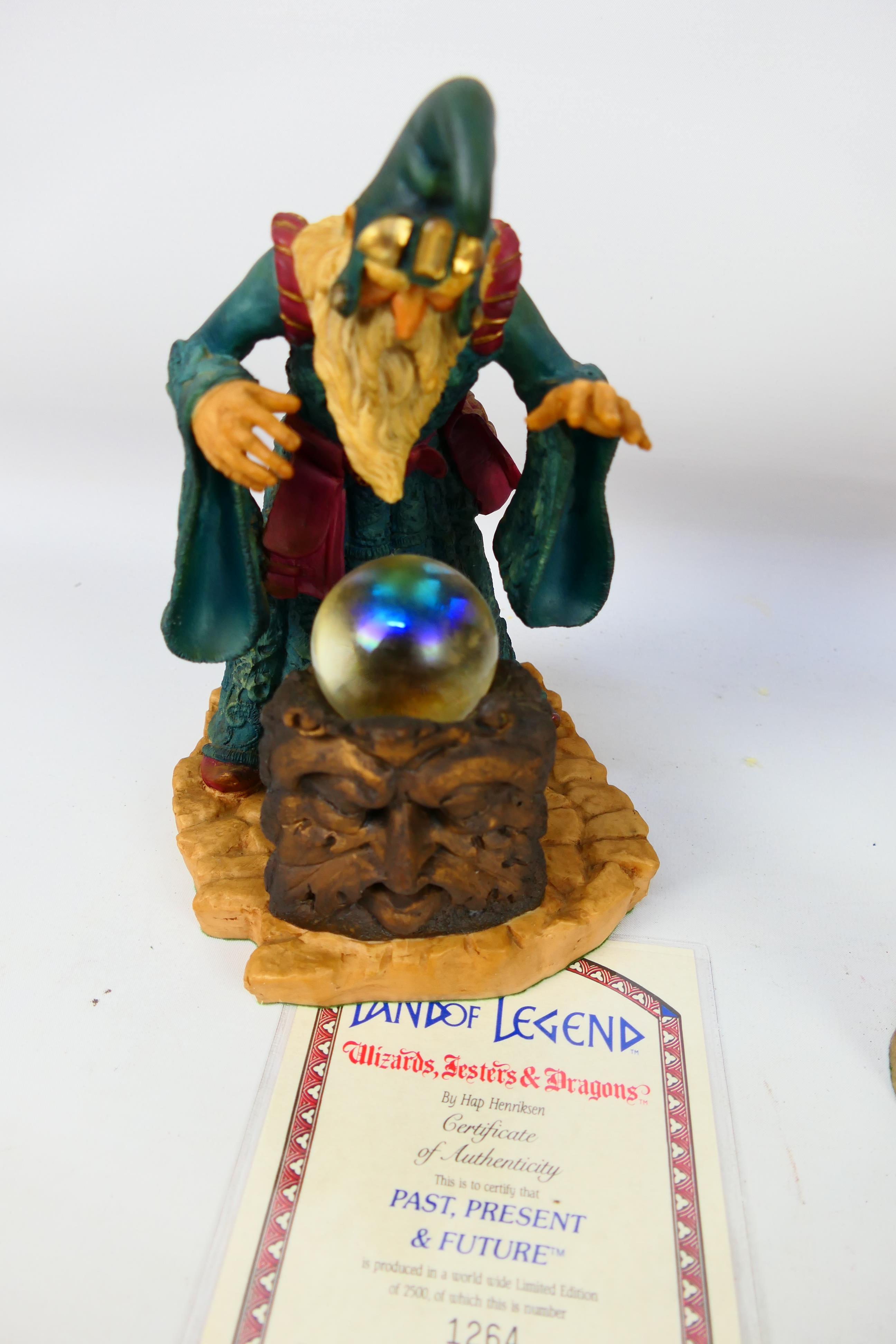 Two boxed limited edition Lilliput Lane Land Of Legend fantasy figures / groups designed by Hap - Image 3 of 8