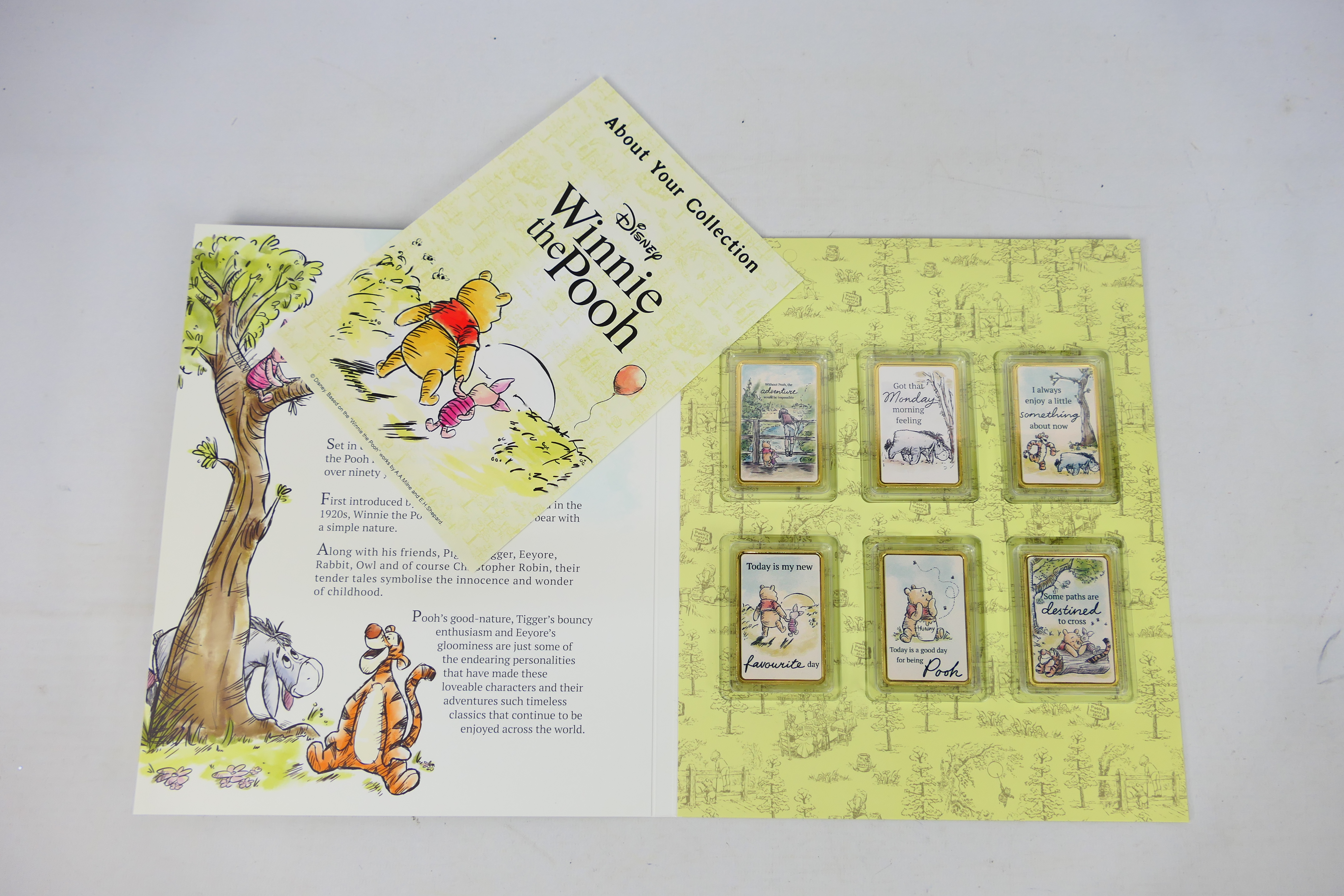 Two limited edition Disney related coin sets comprising Winnie The Pooh Official Collector Pack - Image 2 of 6