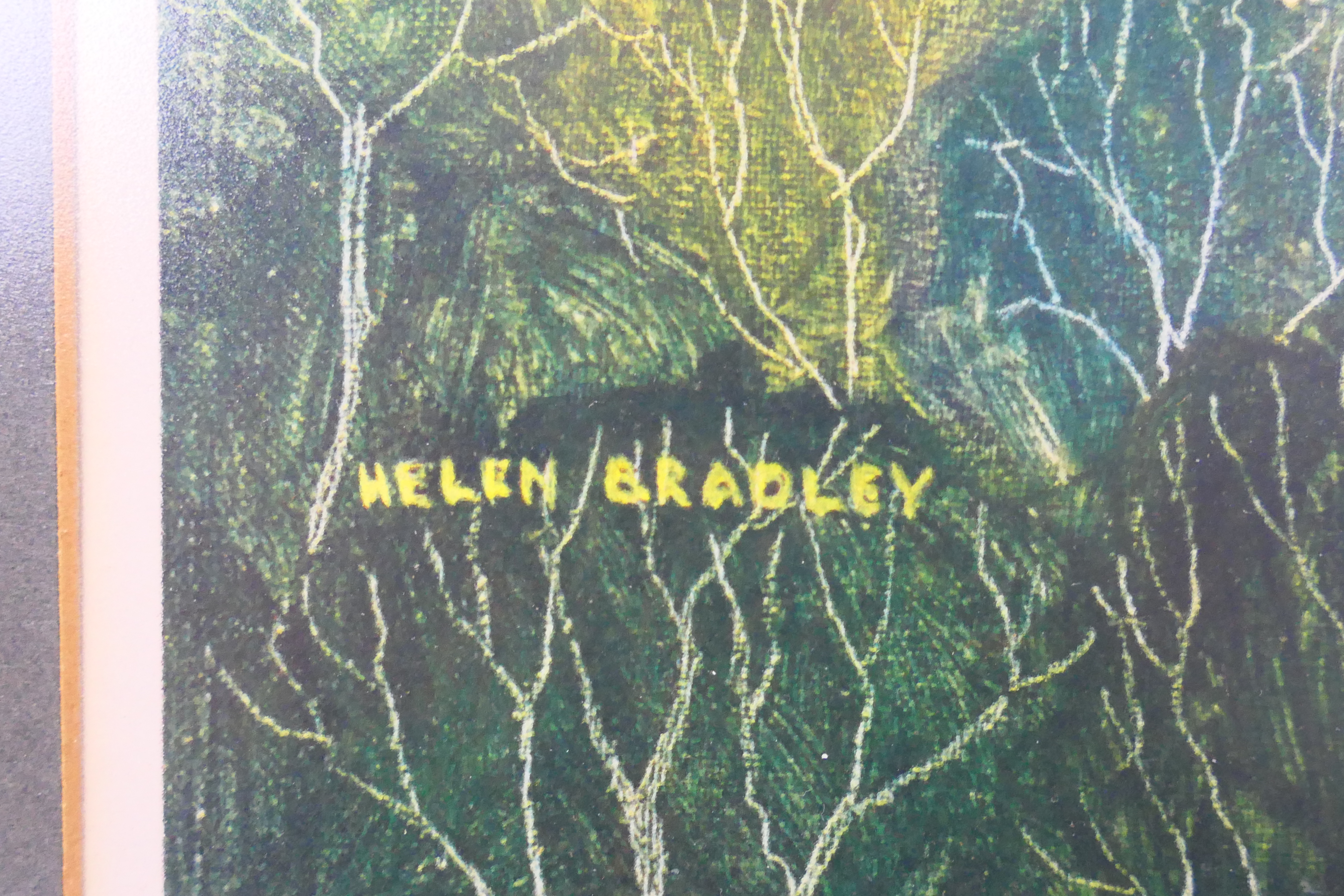 A Helen Bradley pencil signed print, Sunday Afternoon In Alexandra Park, - Image 4 of 6