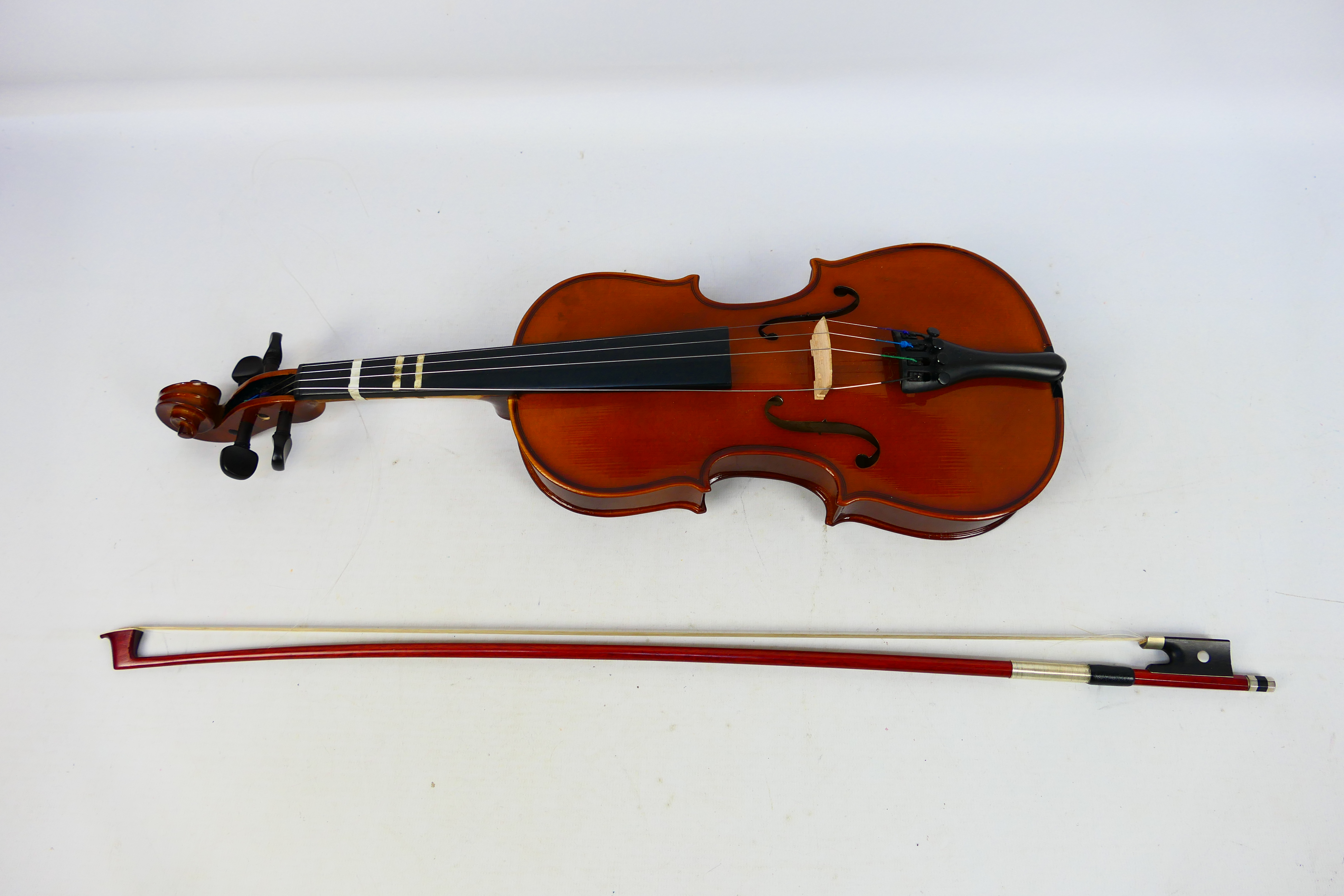 Two cased violins comprising a Stentor Student ST and a Stentor Student Standard, - Image 3 of 3