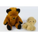 Unknown Maker - A mid century jointed Sooty Bear,
