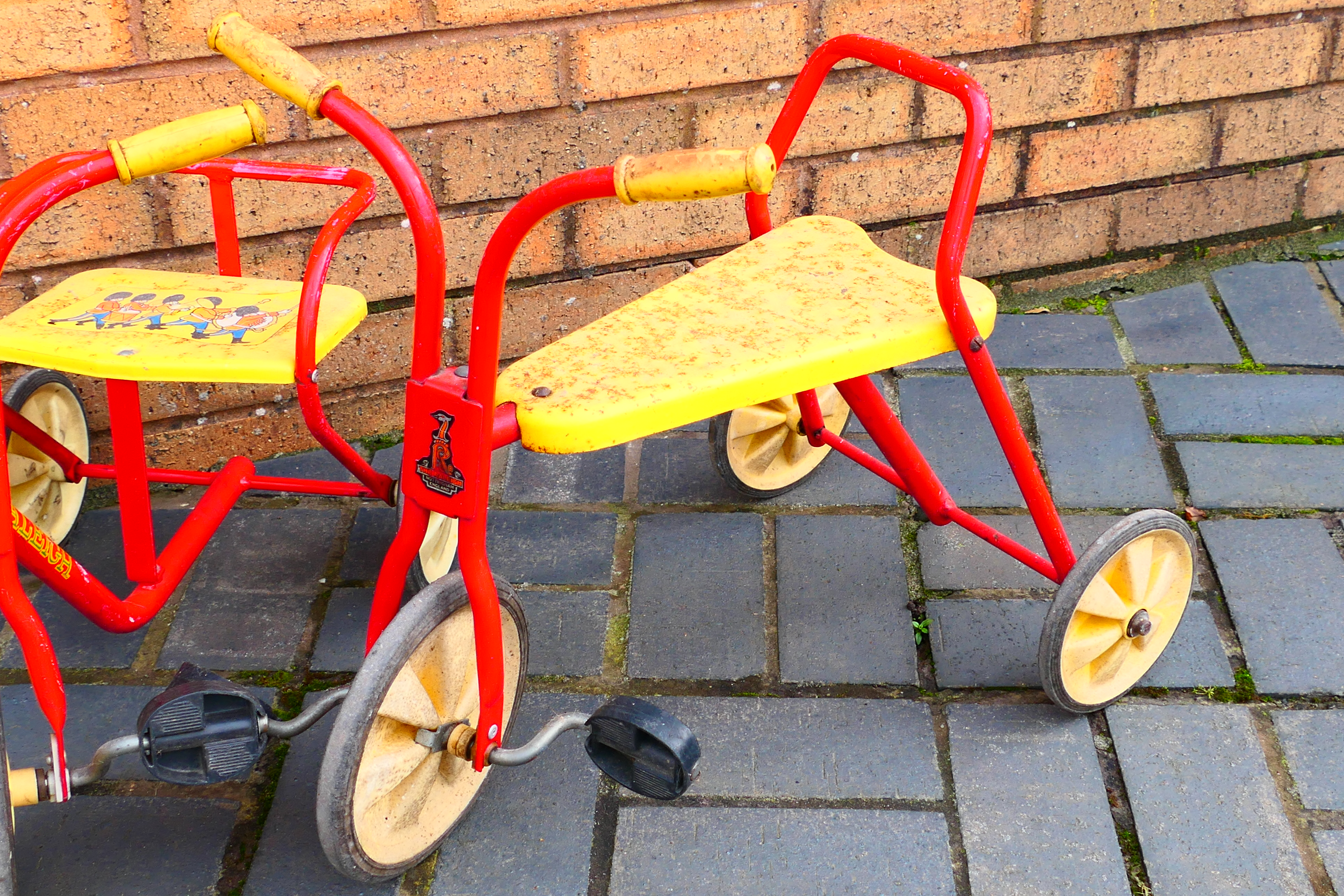 Raleigh - 3 x vintage Raleigh junior Tricycles. - Bild 2 aus 4