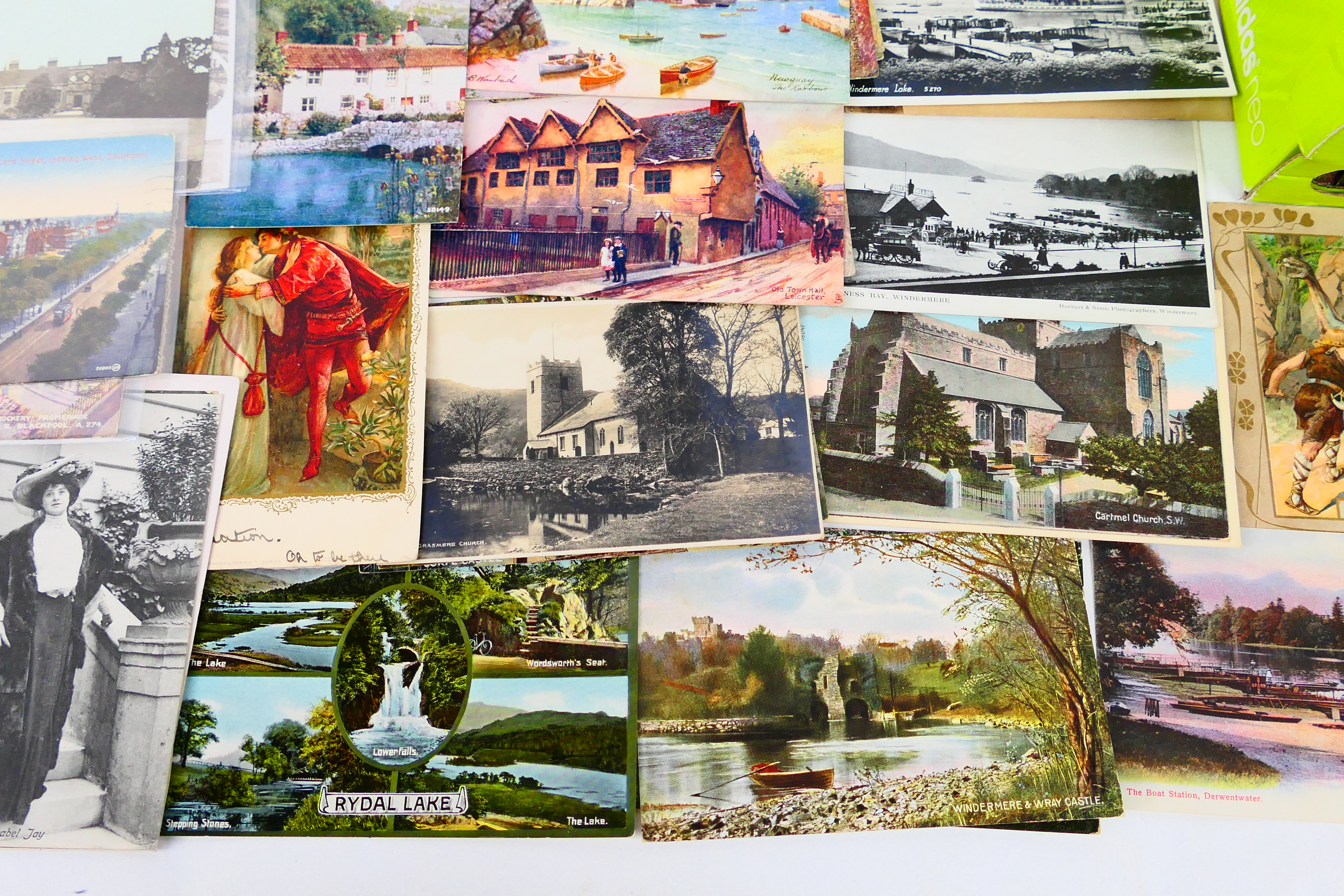 Deltiology - In excess of 500 UK, foreign and subject cards to include Lancashire, topographical, - Image 3 of 6