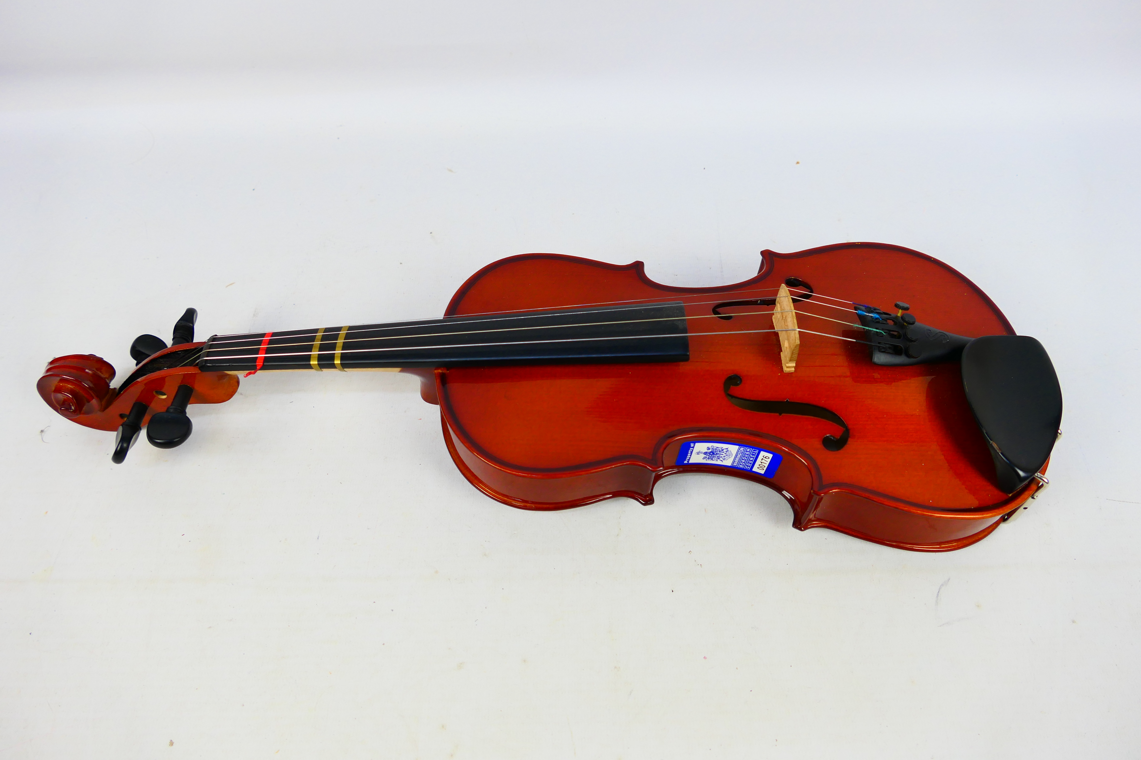 Two cased violins comprising a Stentor Student ST and a Stentor Student I, - Image 3 of 3