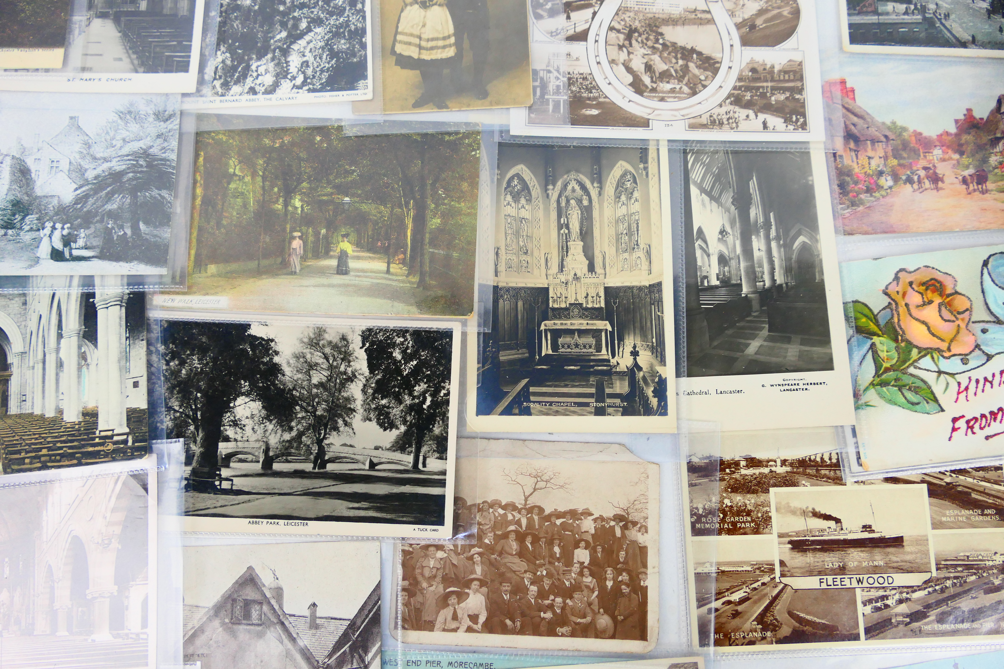Deltiology - In excess of 250 early to mid-period UK cards, categorised to include Lancashire, - Image 7 of 8