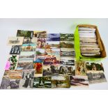 Deltiology - In excess of 500 UK, foreign and subject cards to include Lancashire, topographical,