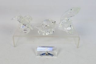 Swarovski - Three Collectors Society annual edition releases from the Mother And Child series