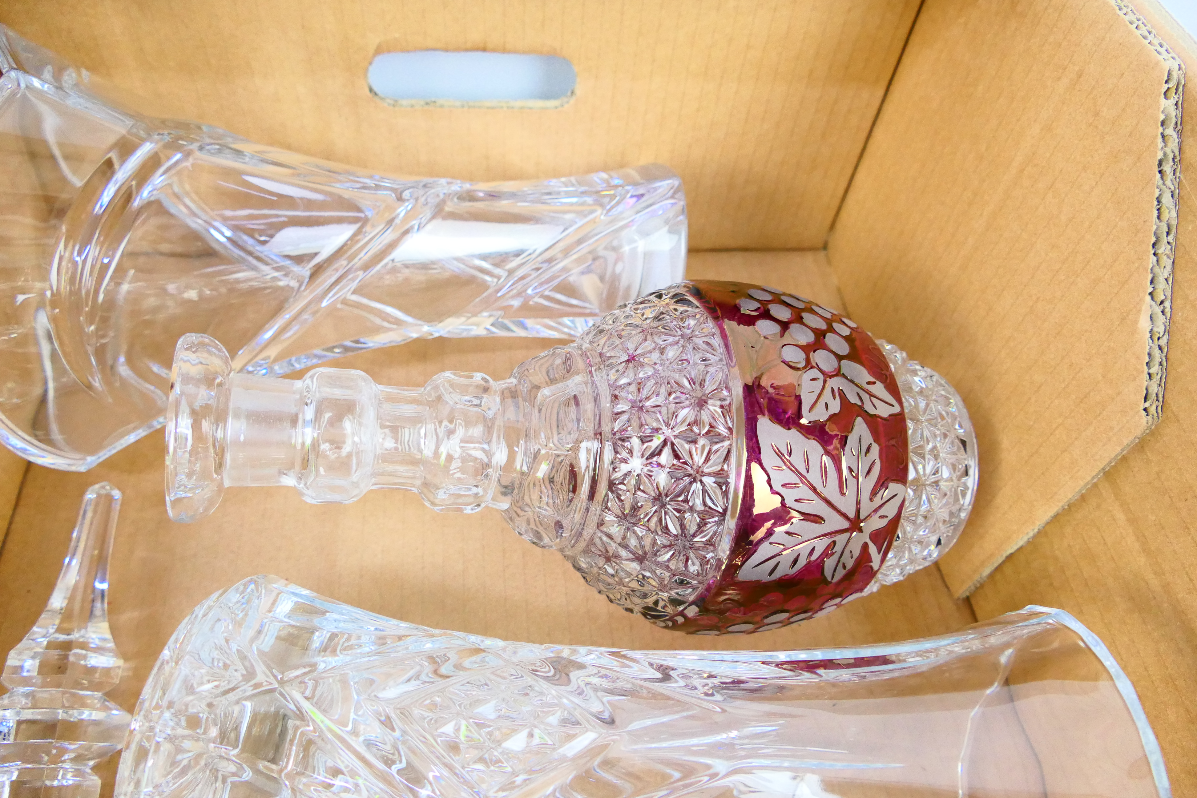 A quantity of crystal and glassware to include a Marquis by Waterford Trillium vase, - Bild 2 aus 4