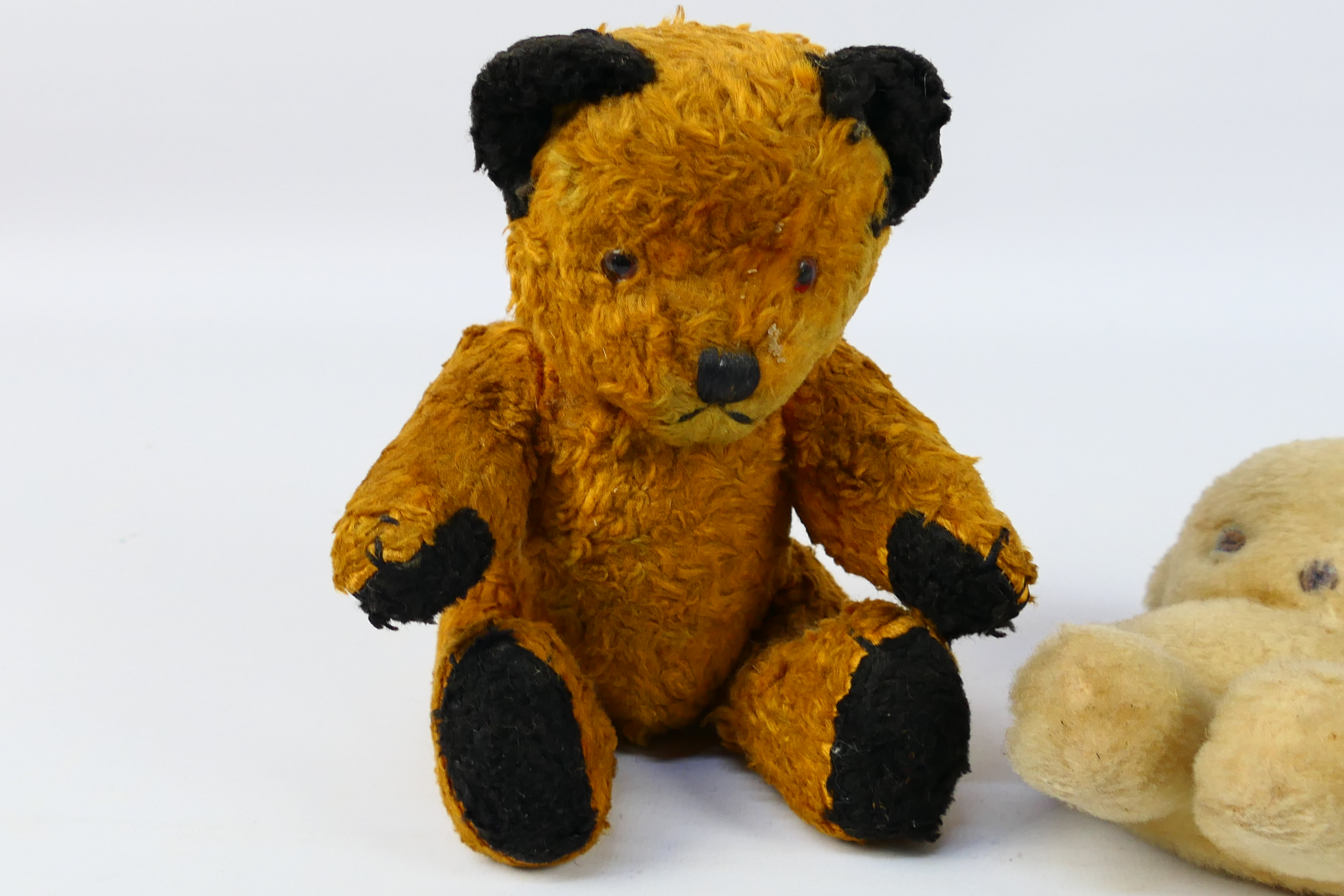 Unknown Maker - A mid century jointed Sooty Bear, - Image 3 of 8